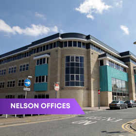 Interior of Nelson Business Centre, Cross Street. Click for details.