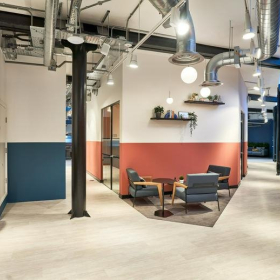 Interior of 82 Great Eastern Street, Rivington House. Click for details.