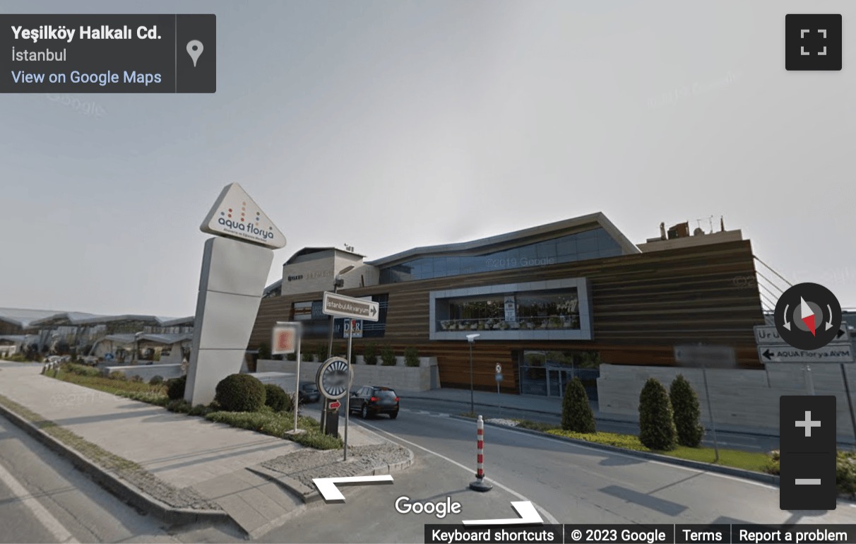 Street View image of Yeşilköy Halkalı Cad, Aqua Florya, Istanbul 34153