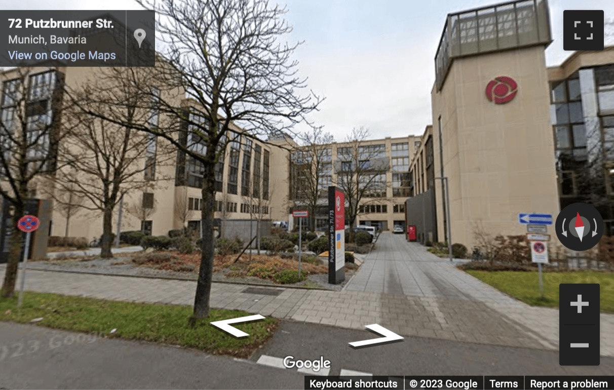 Street View image of 2nd & 3rd floor, Putzbrunner Str. 71-73, Munich, Bavaria