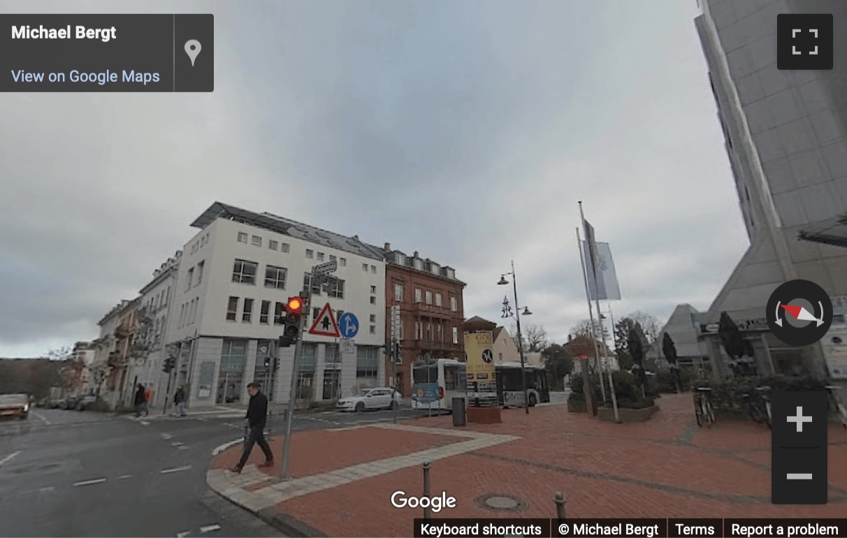 Street View image of Rathausplatz 12, Bad Homburg vor der Höhe, Bad Homburg, Hesse