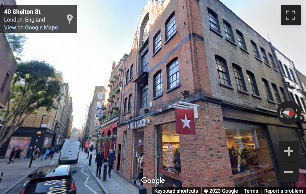 Street View image of 30-32 Neal Street, Covent Garden