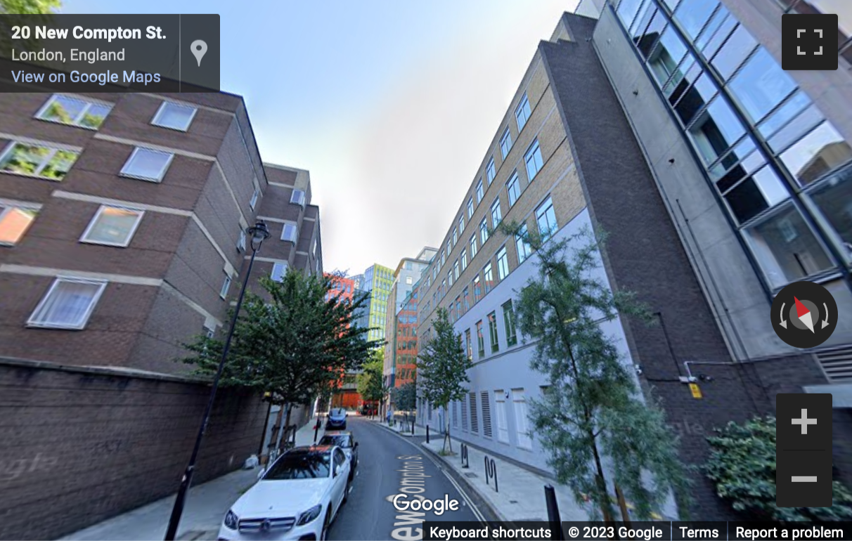 Street View image of 151 Shaftesbury Avenue, 3rd, 4th Floor and 5th floor, London