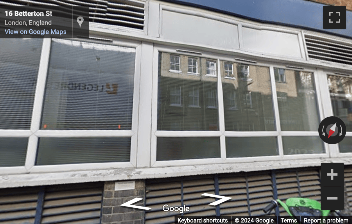 Street View image of 71-75 Shelton Street, Central London, WC2H, UK