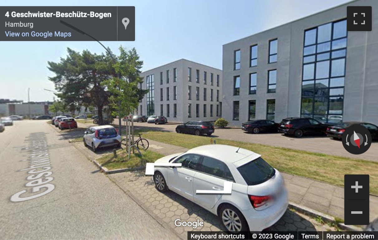 Street View image of Obenhauptstrasse 7, Hamburg, Schleswig Holstein, Germany