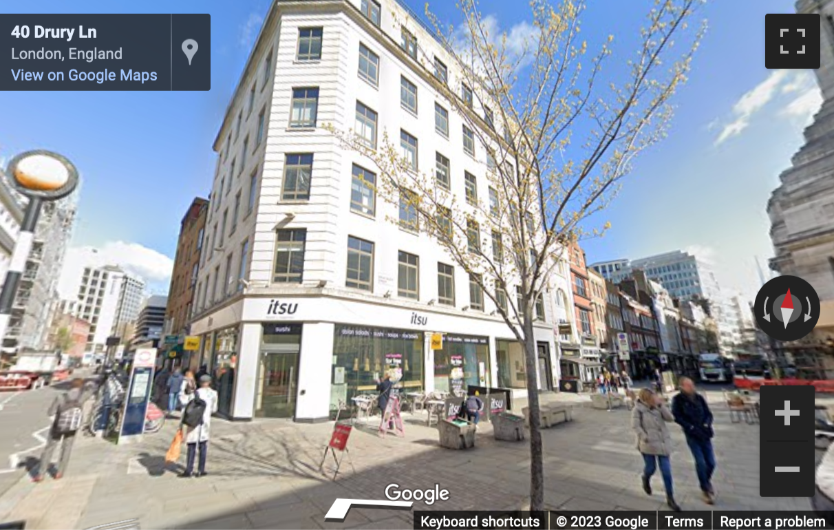 Street View image of 41-44 Great Queen Street, Central London, WC2B