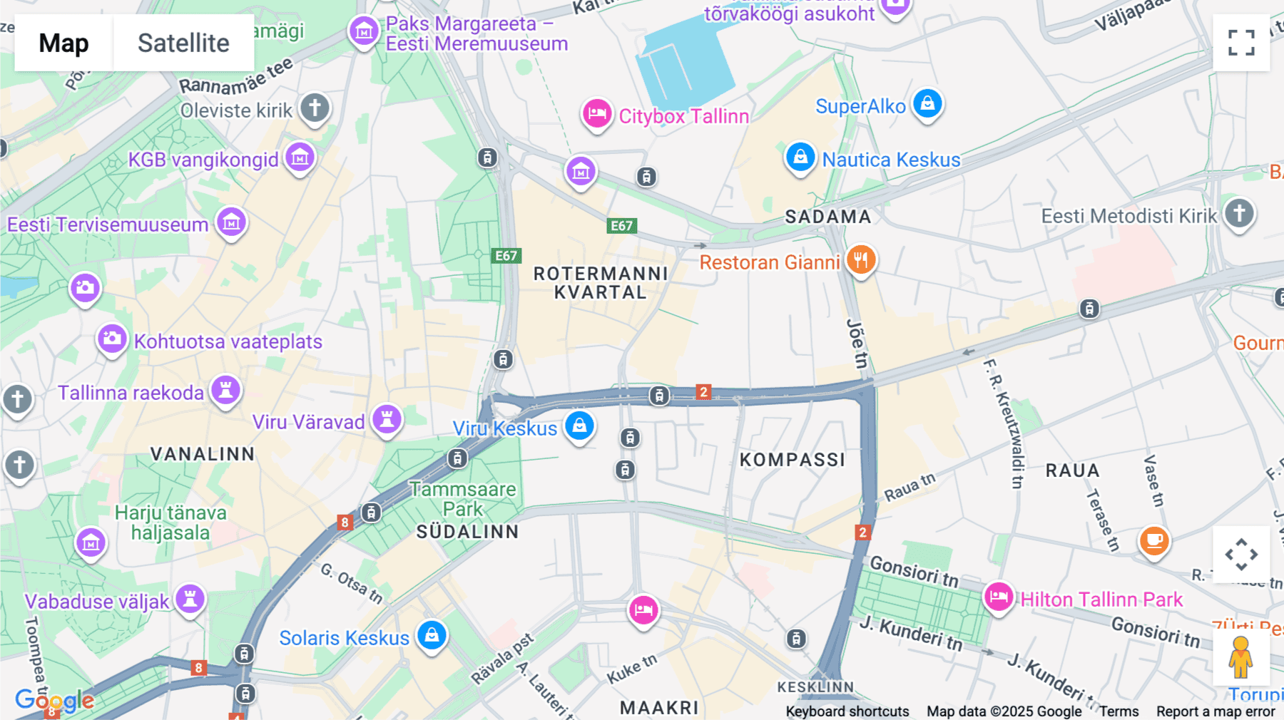 Click for interative map of Hobujaama 4, Tallinn