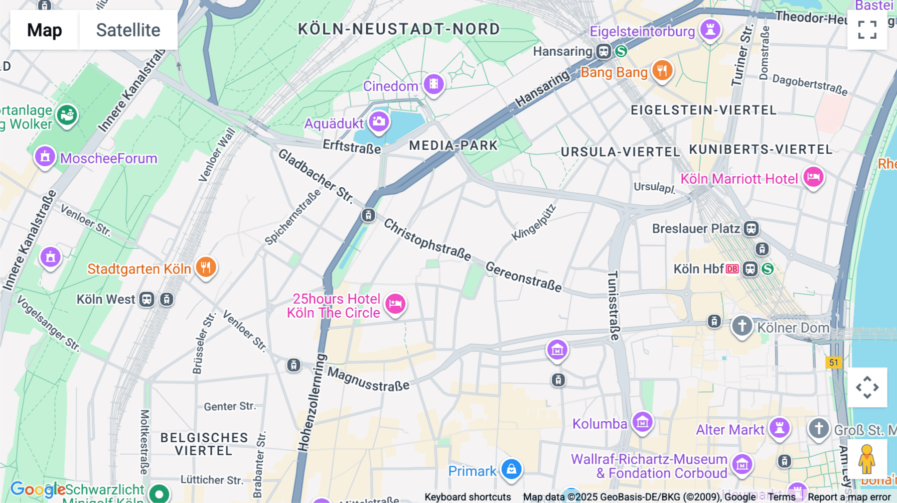 Click for interative map of Christophstrasse 15-17, Cologne