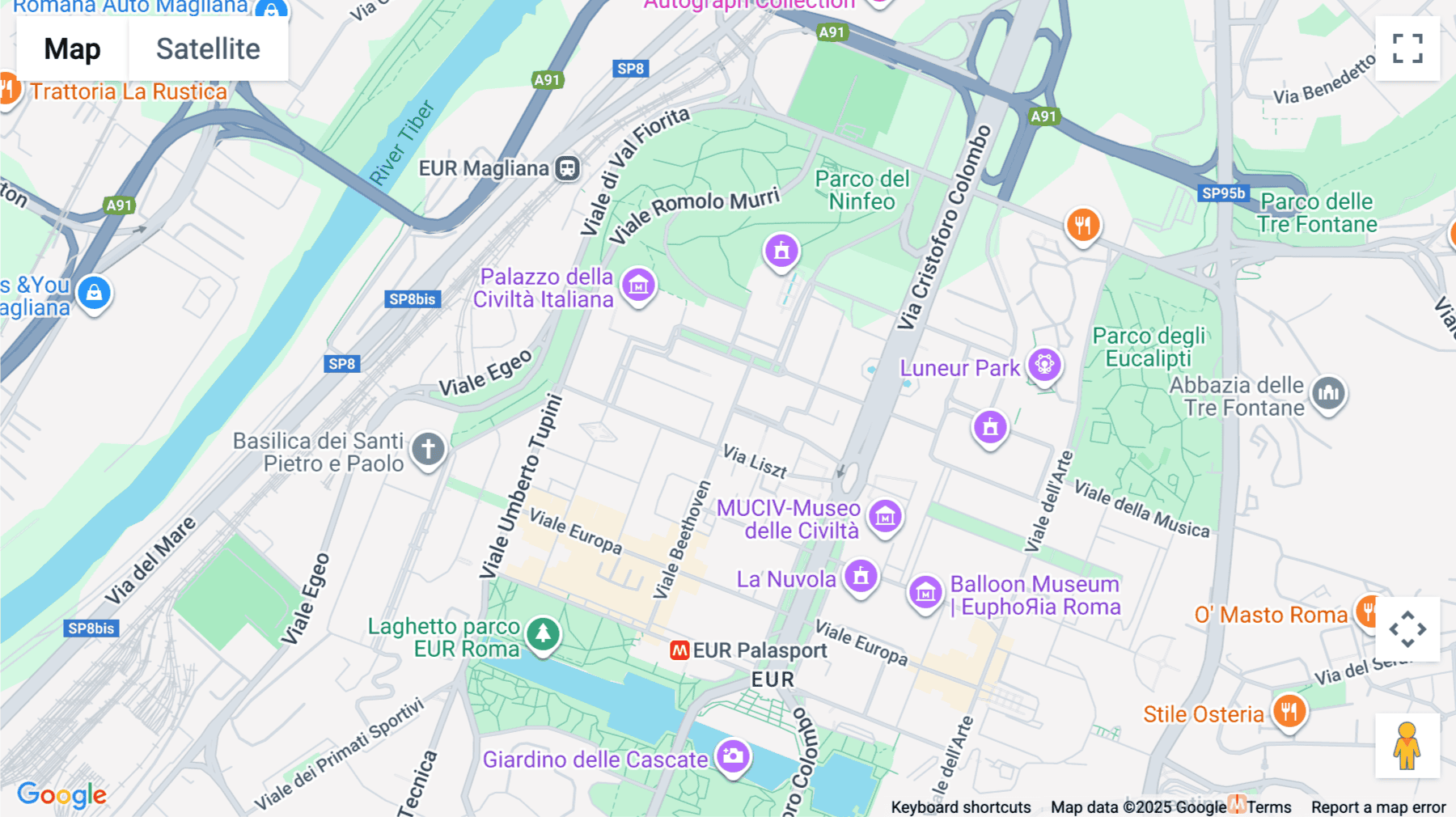 Click for interative map of Rome Sturzo, Piazza Don Luigi Sturzo 15, 3rd Floor, Rome