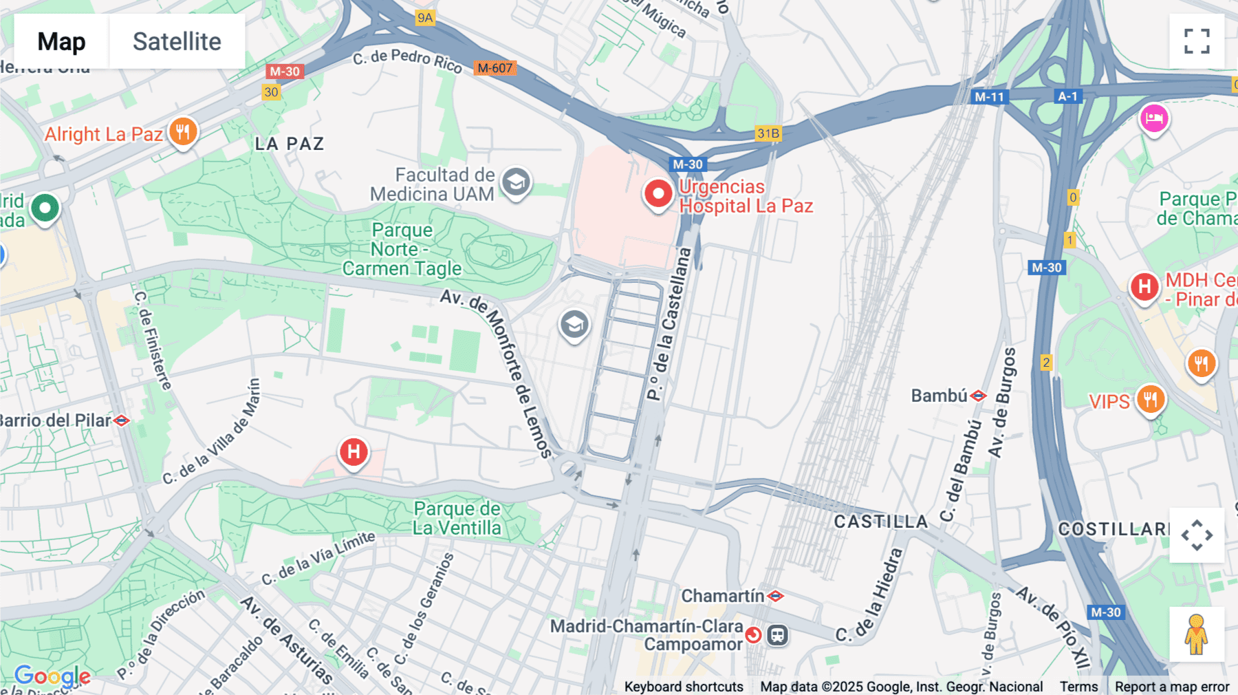 Click for interative map of Paseo de la Castellana 259C, 18th Floor, Torre de Cristal, Madrid