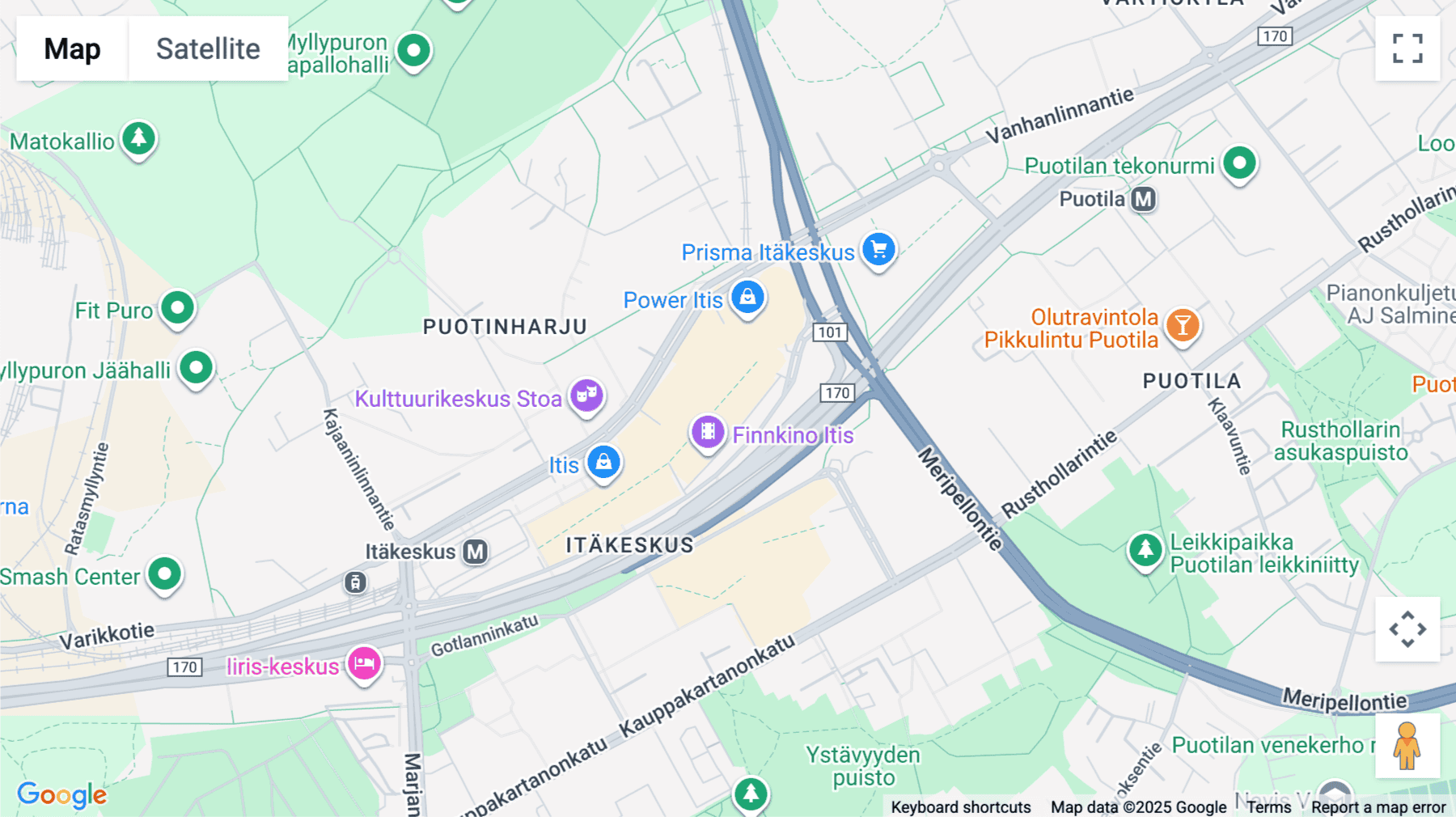 Click for interative map of Itäkatu 1-5, 3rd and 4th Floor, Helsinki