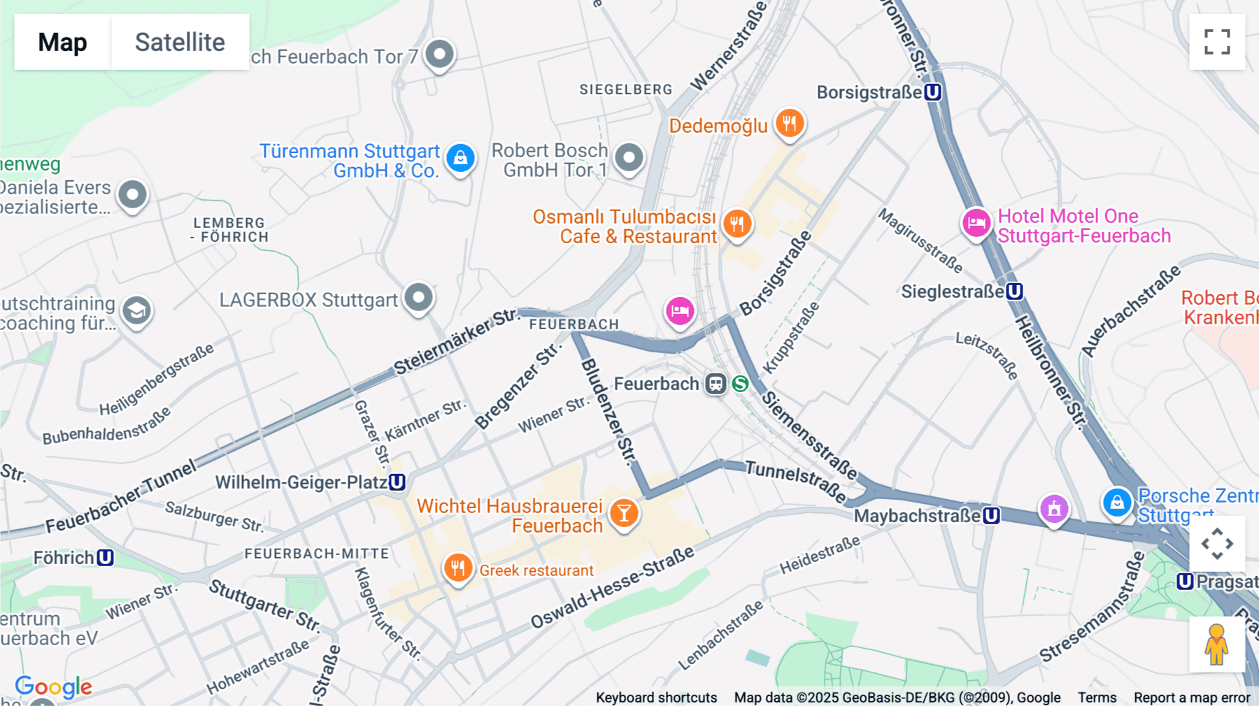 Click for interative map of 1st and 5th floor, Steiermaerker Straße 3-5, Stuttgart