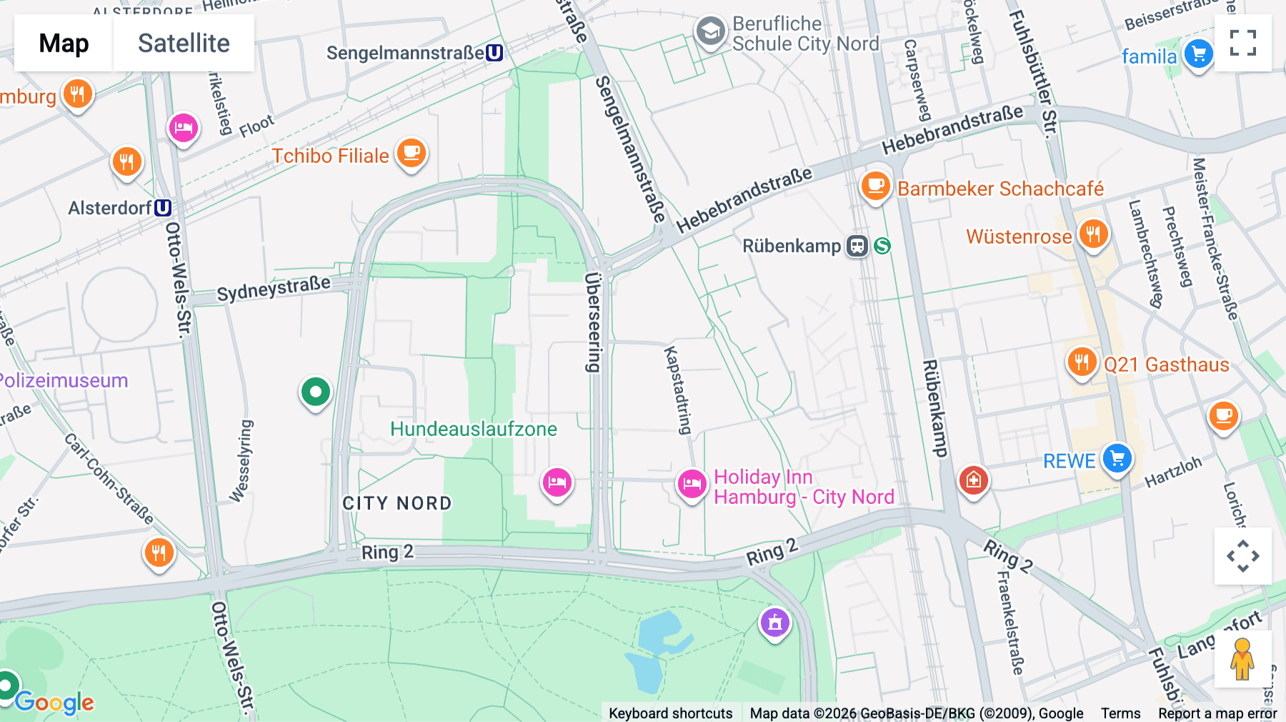 Click for interative map of Kapstadtring 7, 2nd floor, Hamburg