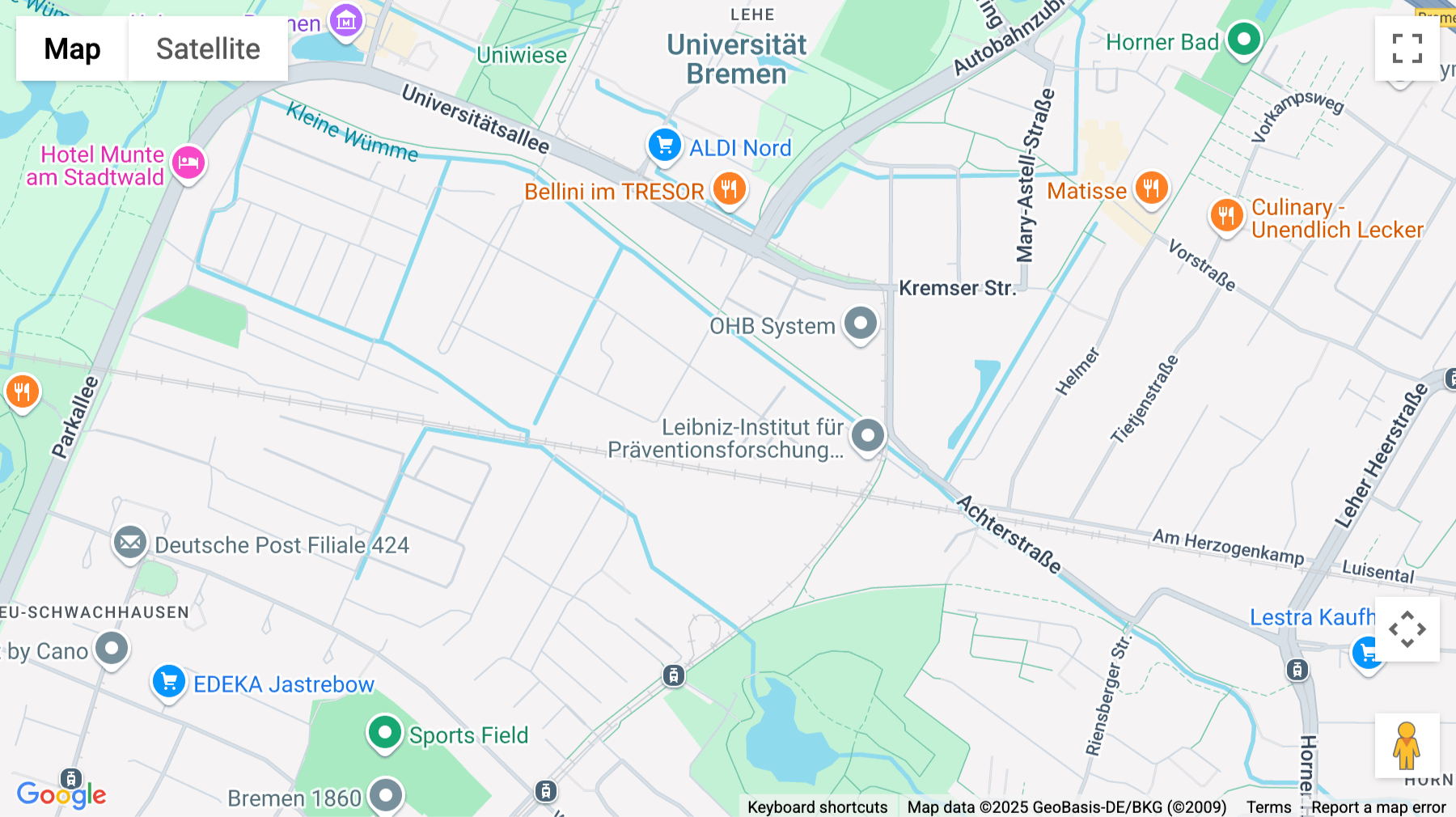 Click for interative map of GF, 1st, 2nd, 3rd, 4th floor, Karl-Ferdinand-Braun-Str. 5, 28359 Bremen, Bremen