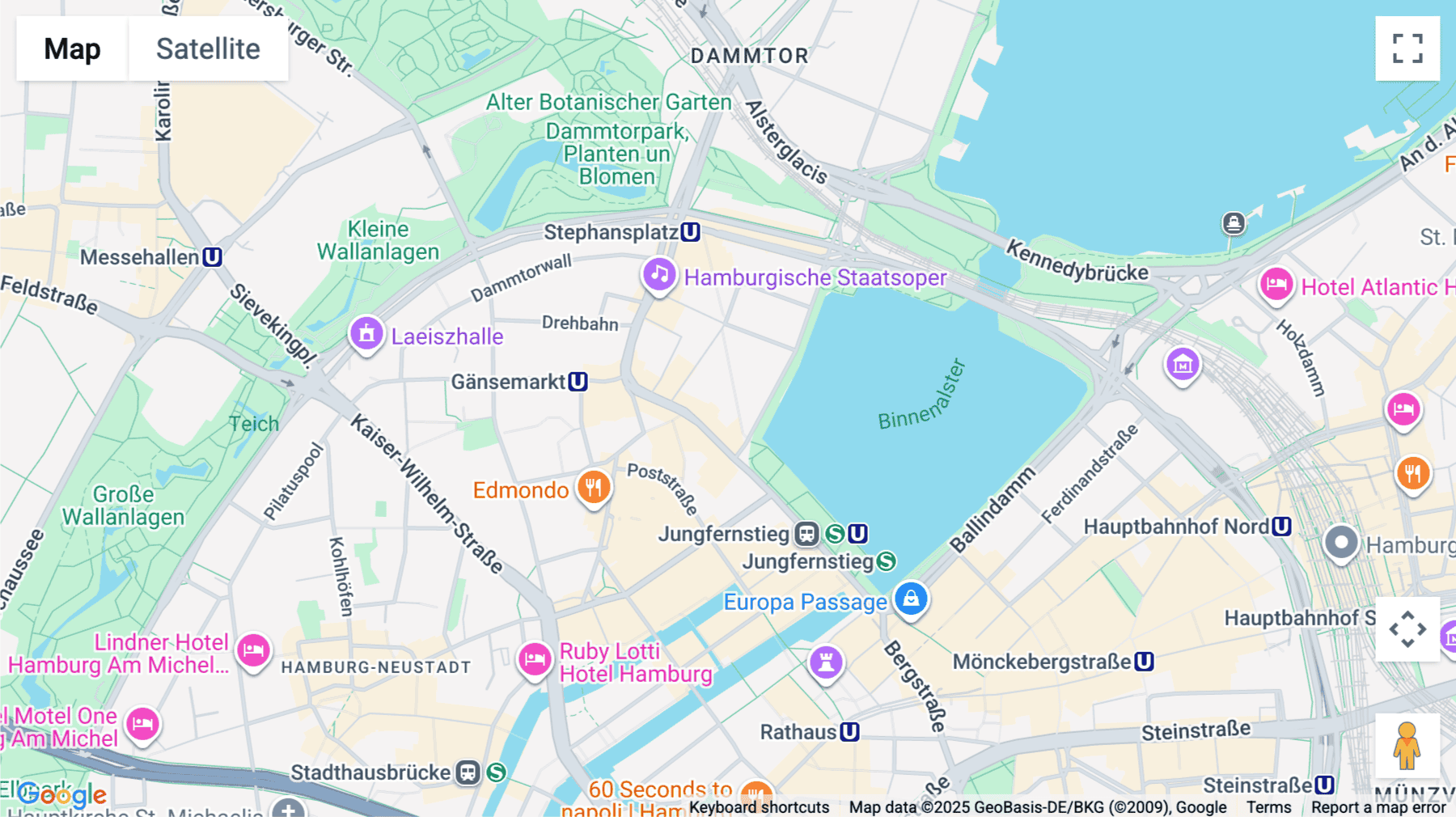 Click for interative map of Colonnaden 5, Schleswig Holstein, Hamburg