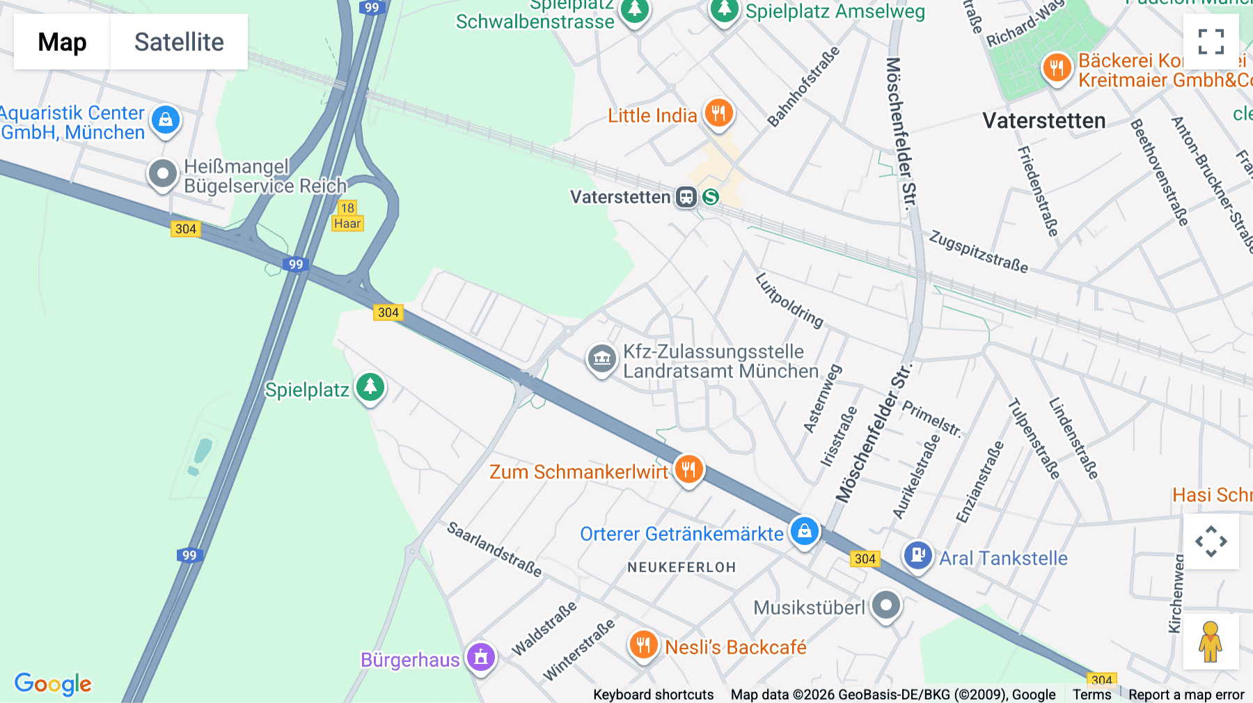 Click for interative map of Bretonischer Ring 4-6a, Munich