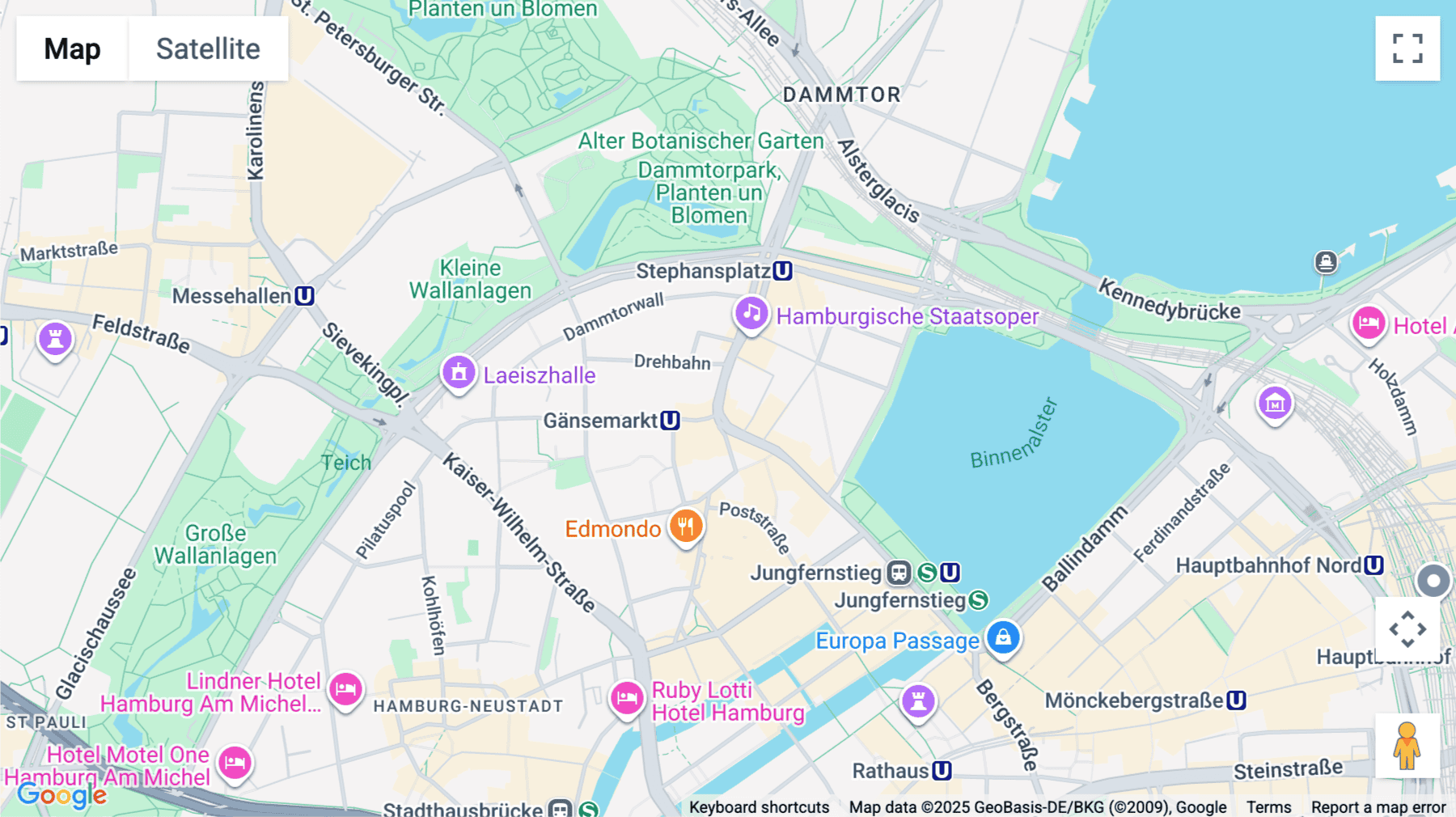Click for interative map of Gansemarkt, 43 Gänsemarkt, Hamburg