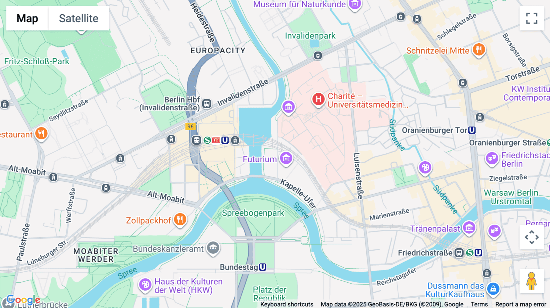 Click for interative map of Alexanderufer 3-7, Berlin