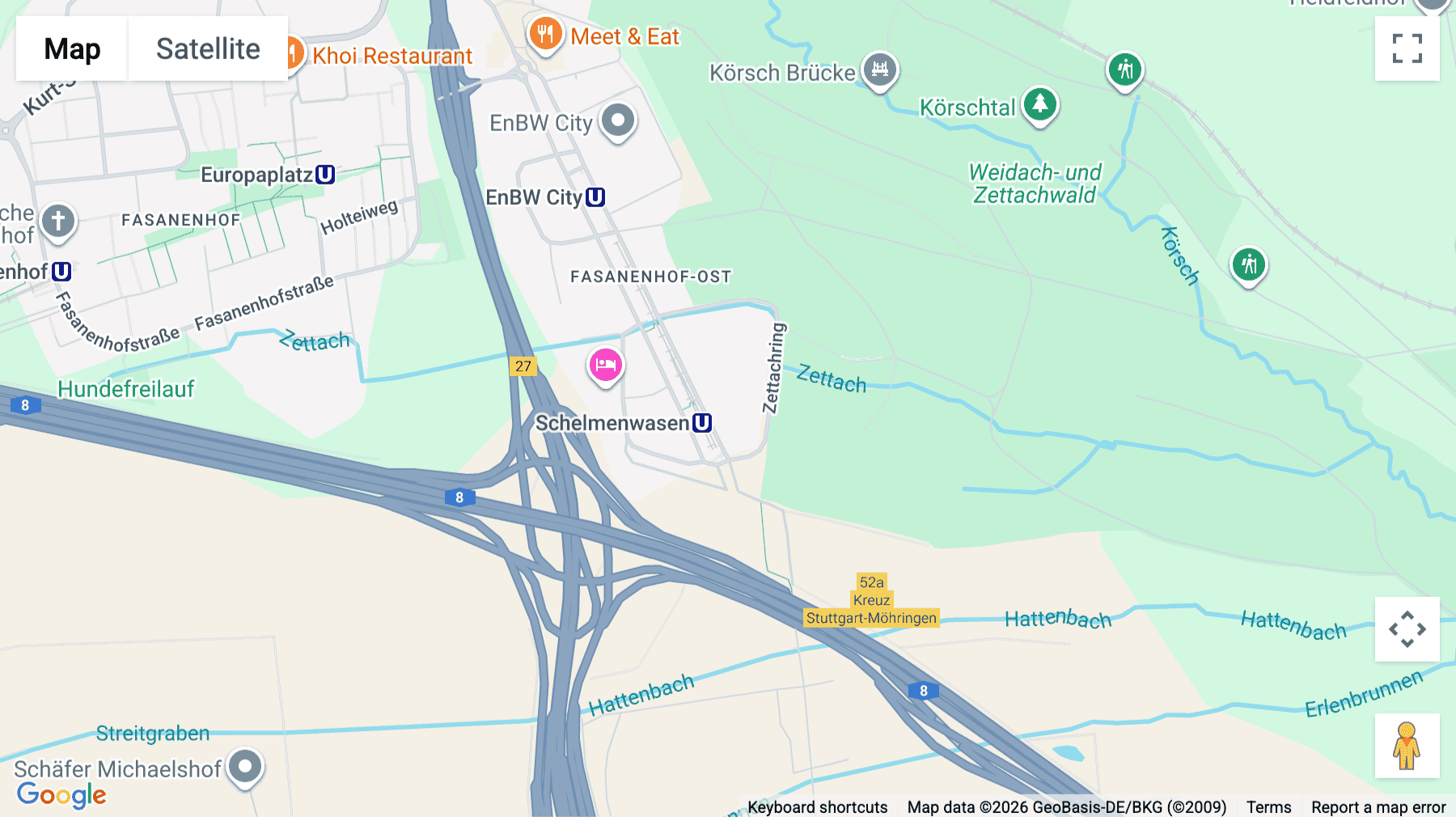Click for interative map of Design Offices Stuttgart Tower, Schelmenwasenstraße 37, 70567 Stuttgart, Stuttgart