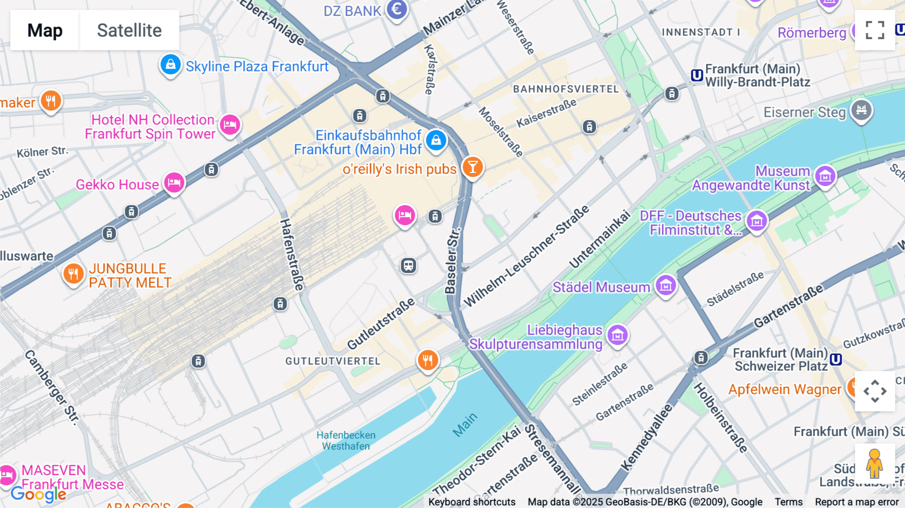 Click for interative map of Baseler Strabe 10, Frankfurt, Frankfurt