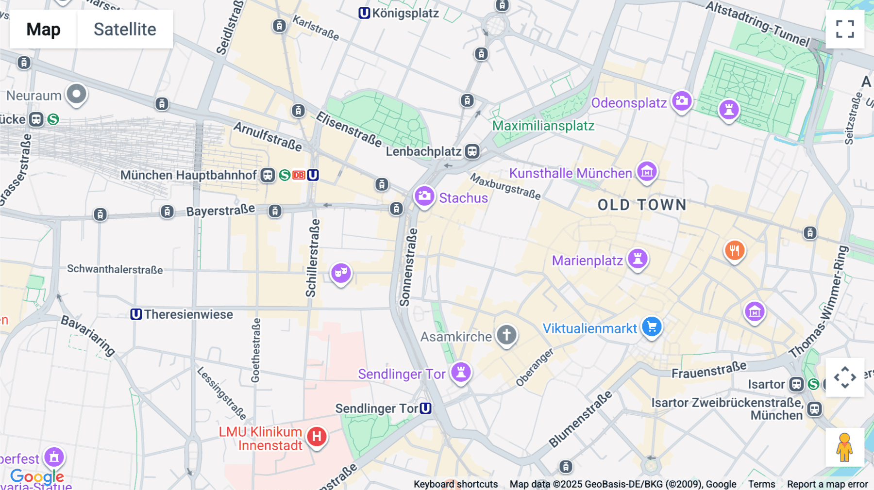 Click for interative map of Herzogspitalstrasse 24, Munich