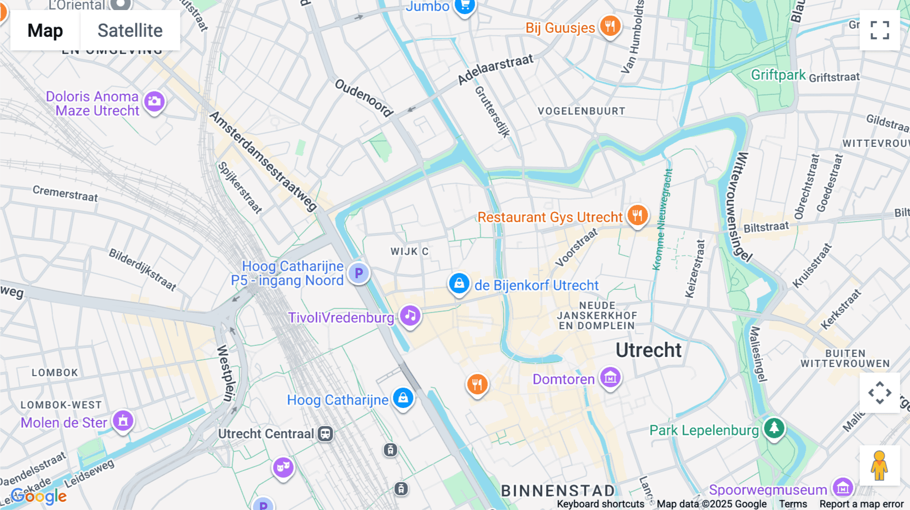 Click for interative map of St. Jacobsstraat 123-135, Utrecht