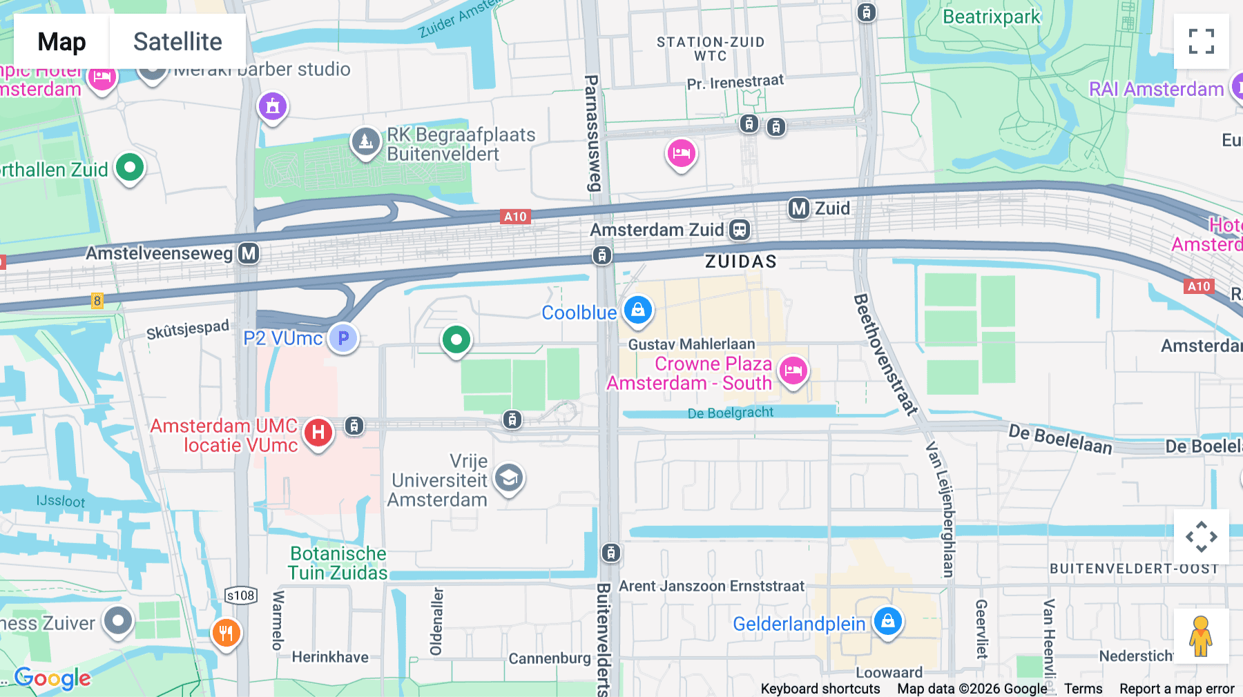 Click for interative map of Gustav Mahlerlaan 1212, Amsterdam