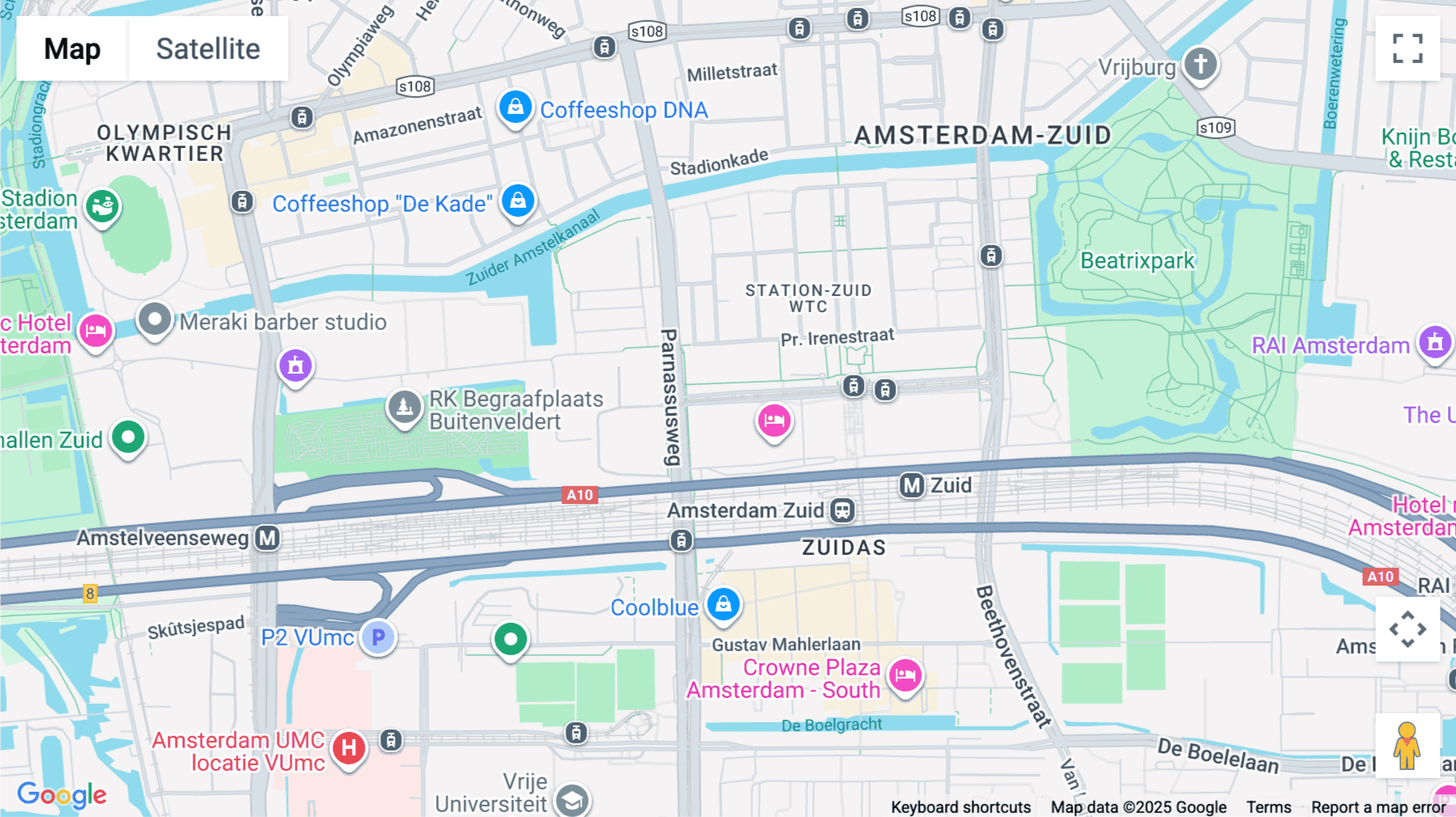 Click for interative map of Strawinskylaan 3101, Amsterdam, 1077 ZX, Amsterdam