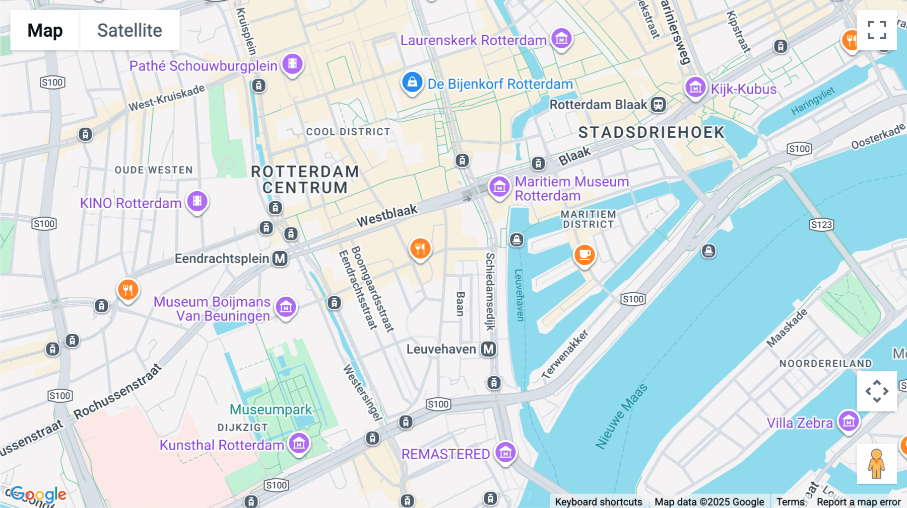 Click for interative map of Schiedamse Vest 154, Rotterdam