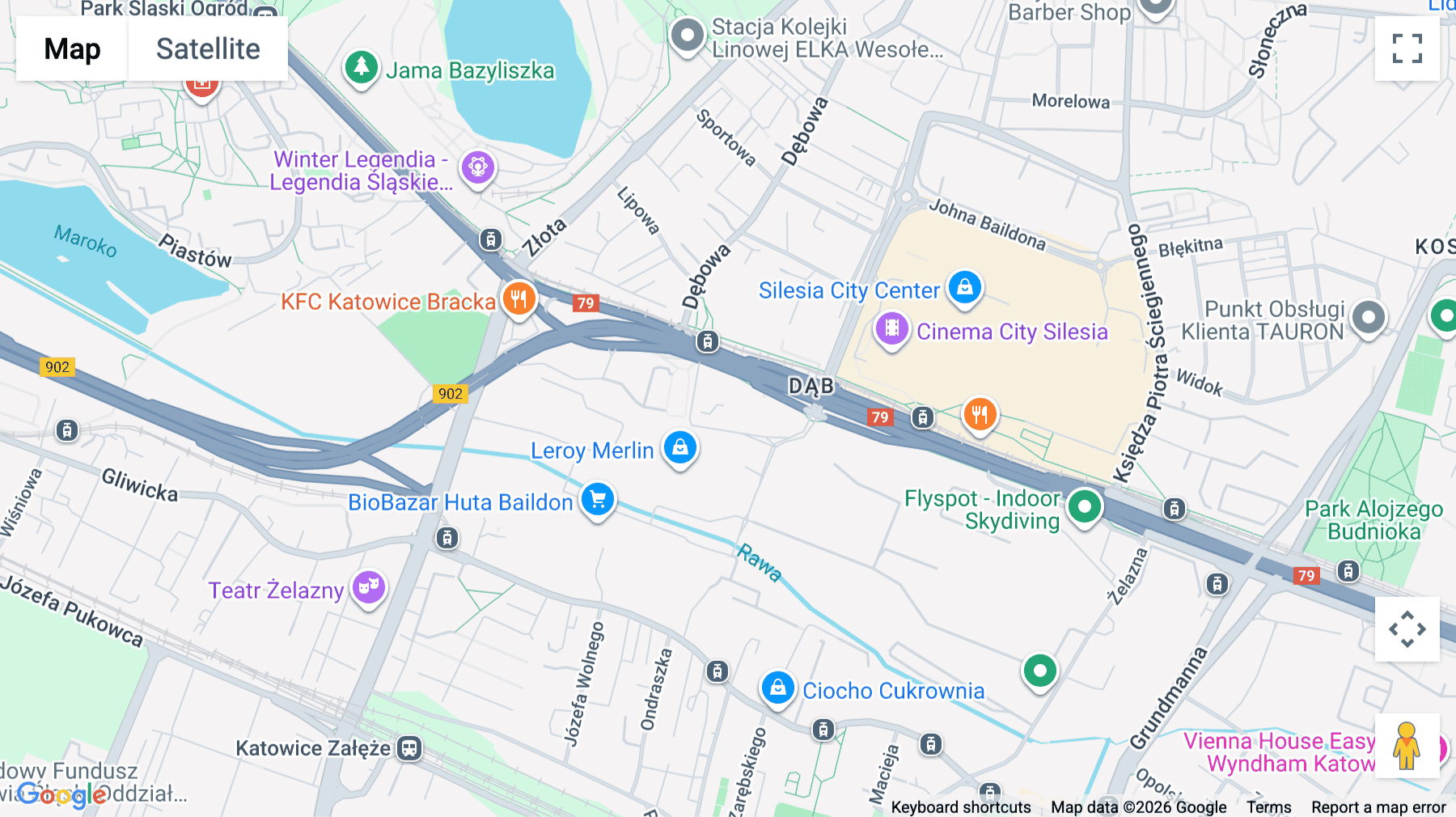 Click for interative map of 5th floor, Chorzowska 150 str., Katowice