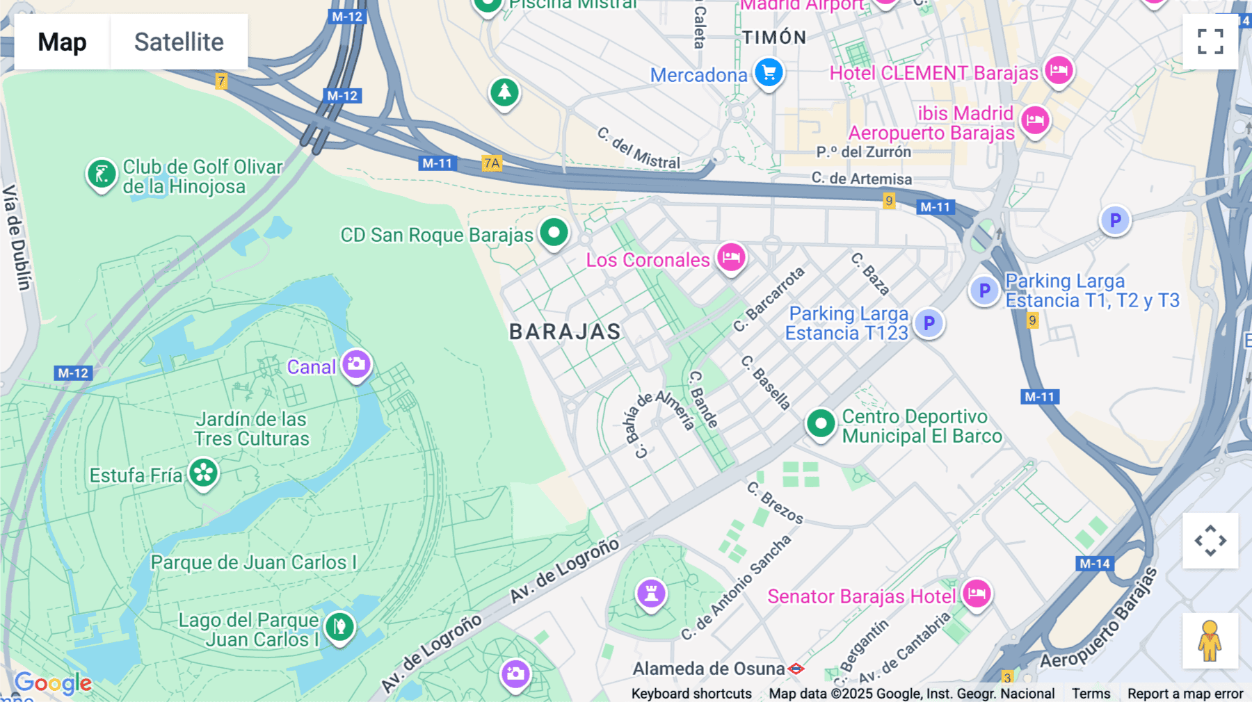 Click for interative map of Calle Bahia de Pollensa, No.5, Madrid