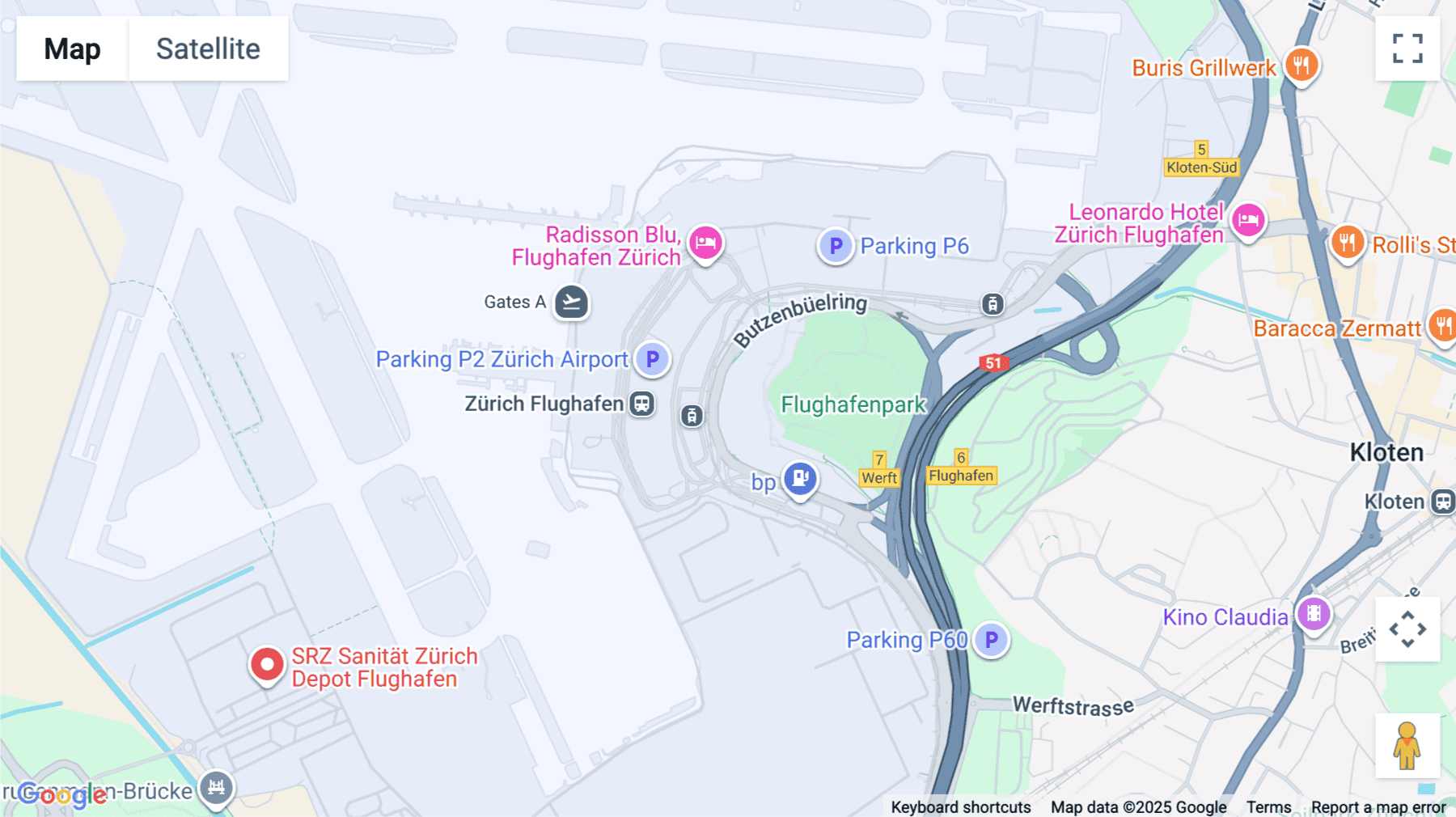 Click for interative map of The Circle 6, 8058 Zurich-Airport, Zurich