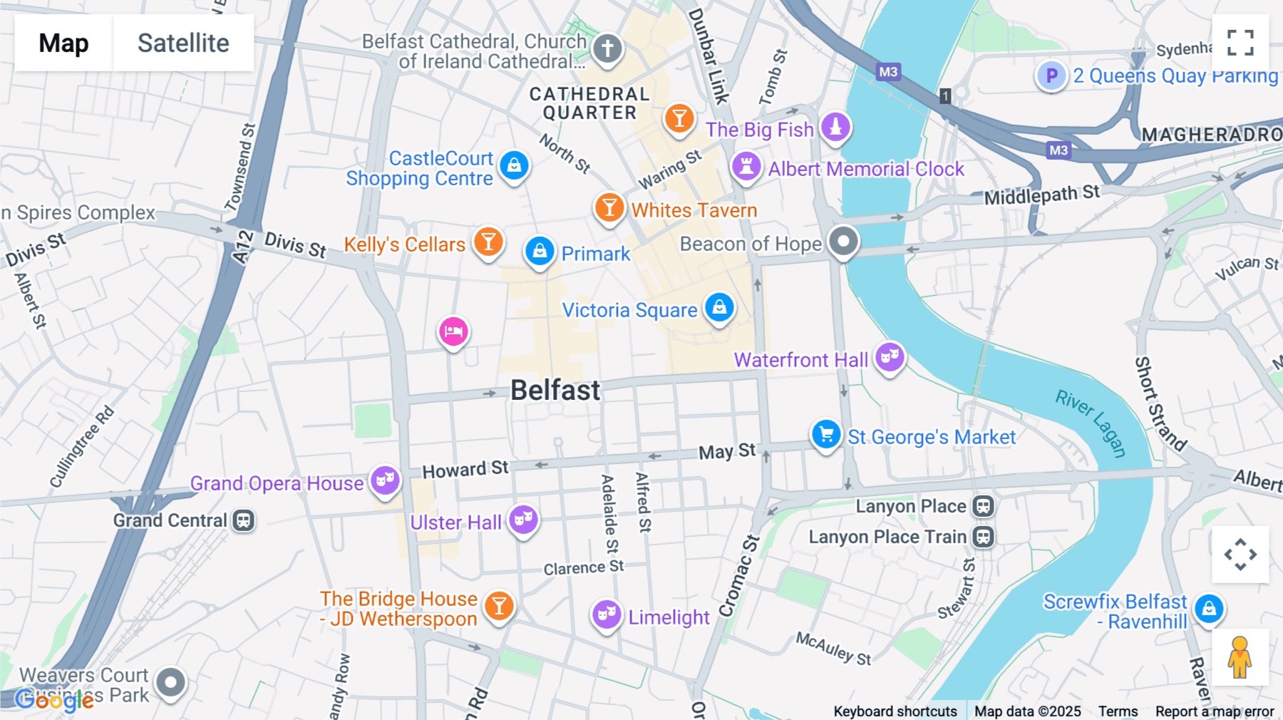 Click for interative map of Arthur Place, 24-26 Arthur Street, Belfast