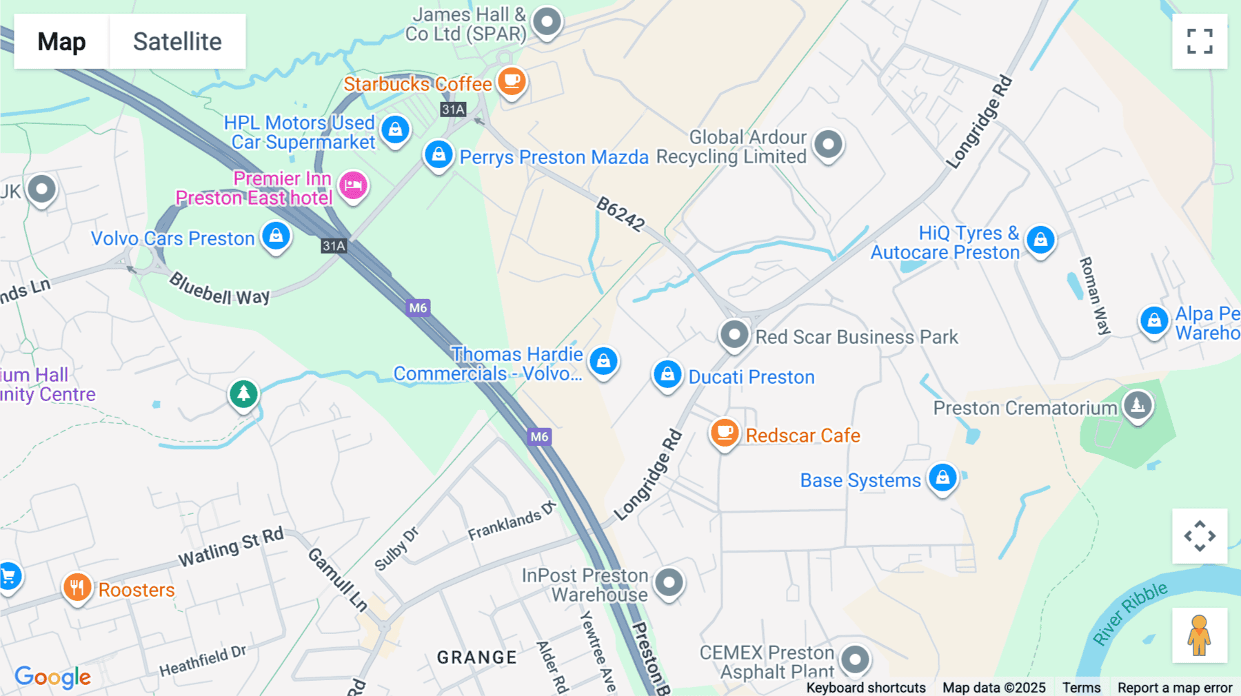 Click for interative map of Millennium City Park, Millennium Road, Preston, Preston (Lancashire)