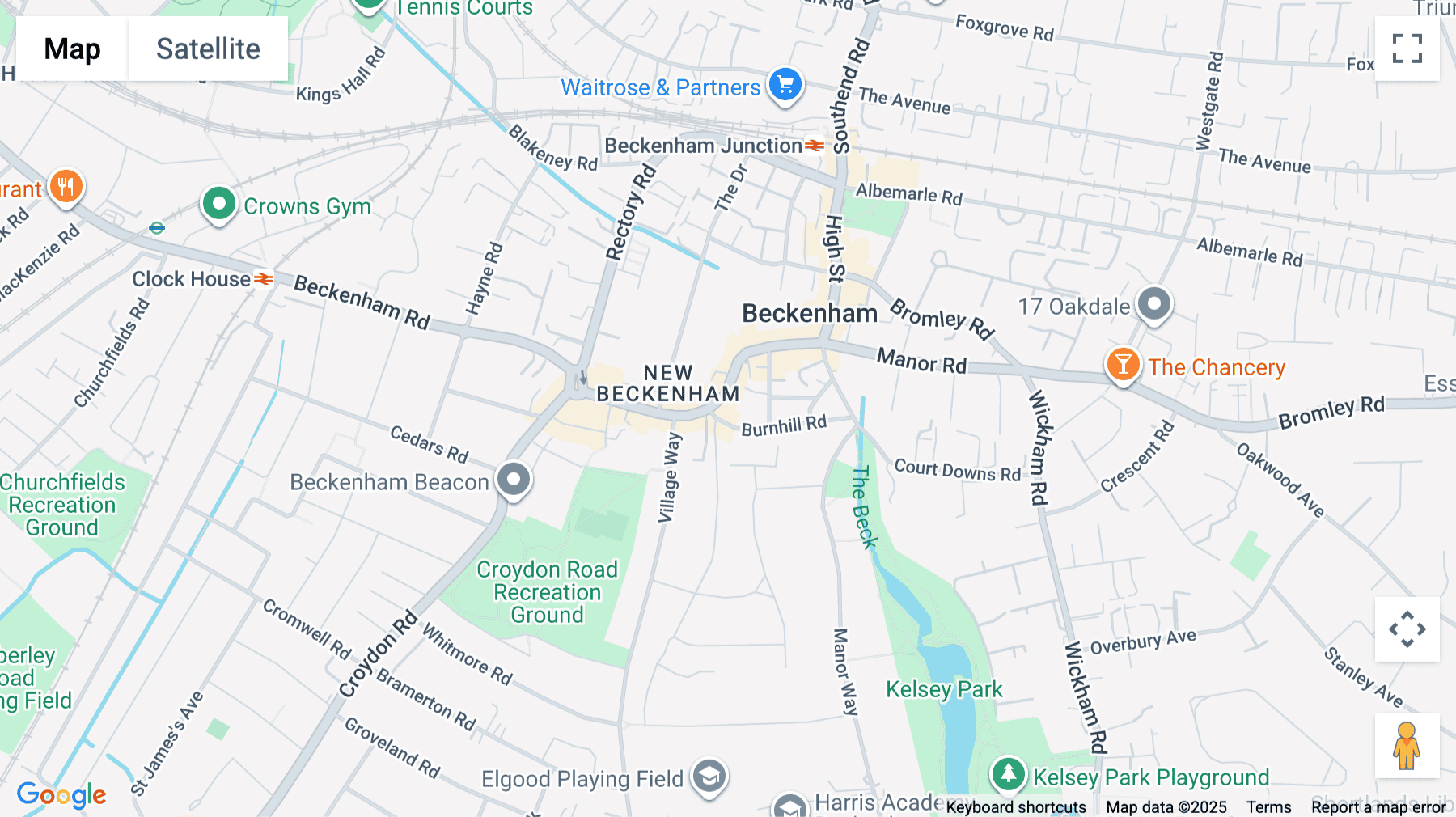 Click for interative map of High Street Centre, 137, 139 High Street, Beckenham, Beckenham
