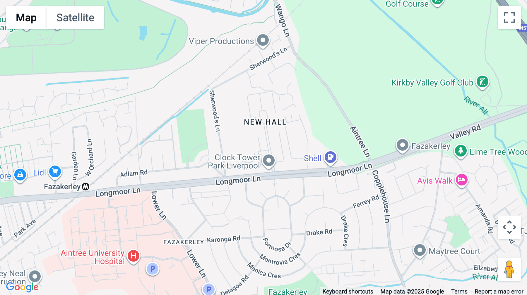 Click for interative map of 5 Clock Tower Park, Longmoor Lane, Liverpool