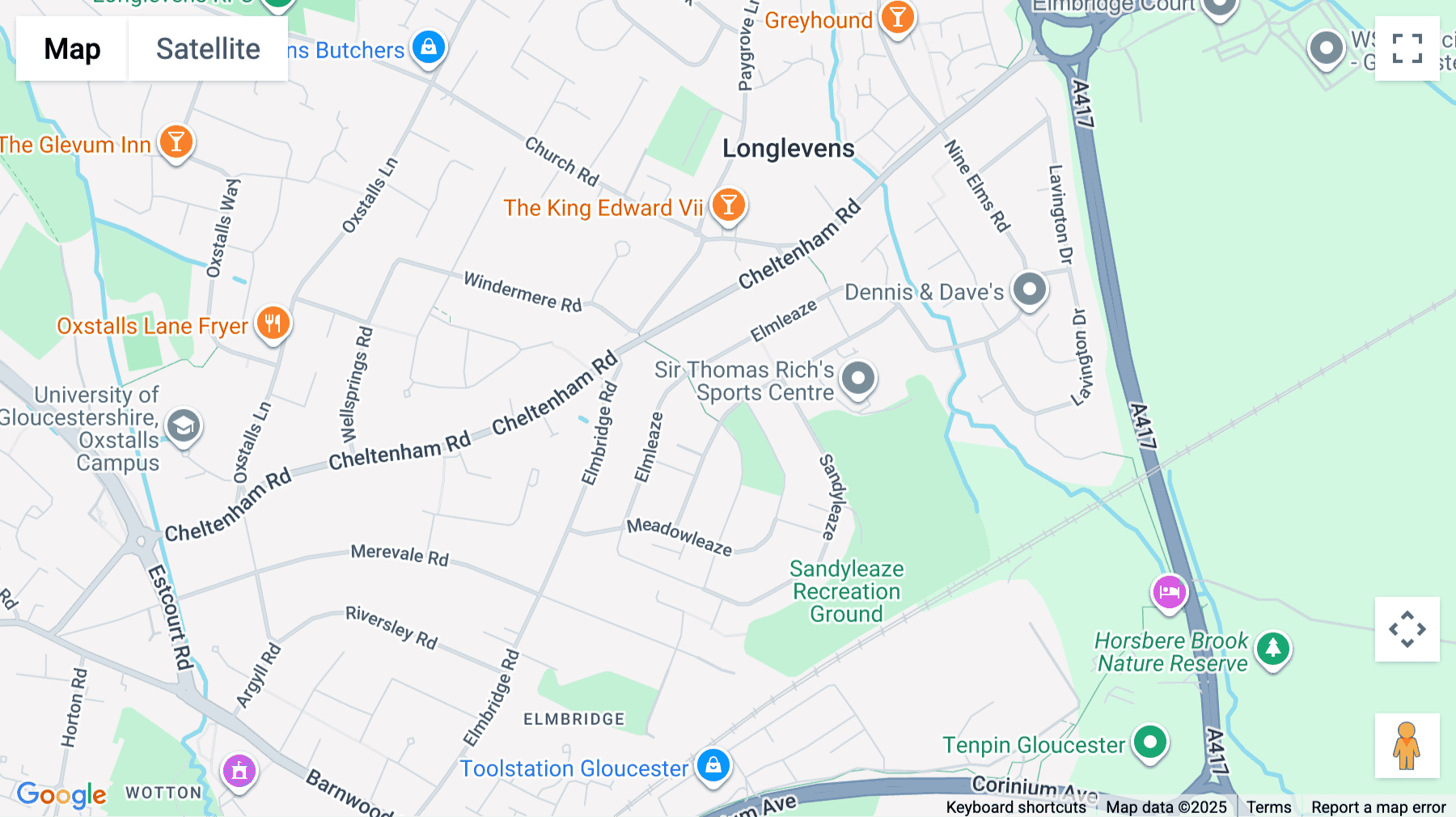 Click for interative map of Barnwood Point Business Park, Corinium Avenue, Gloucester, Gloucester