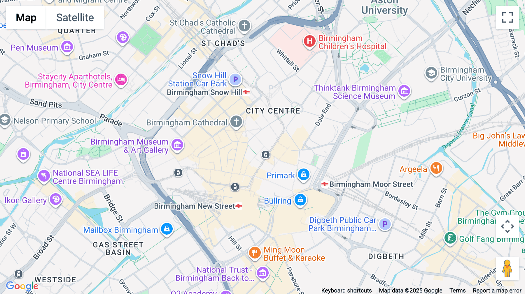 Click for interative map of 11 Cannon Street, Birmingham, Birmingham