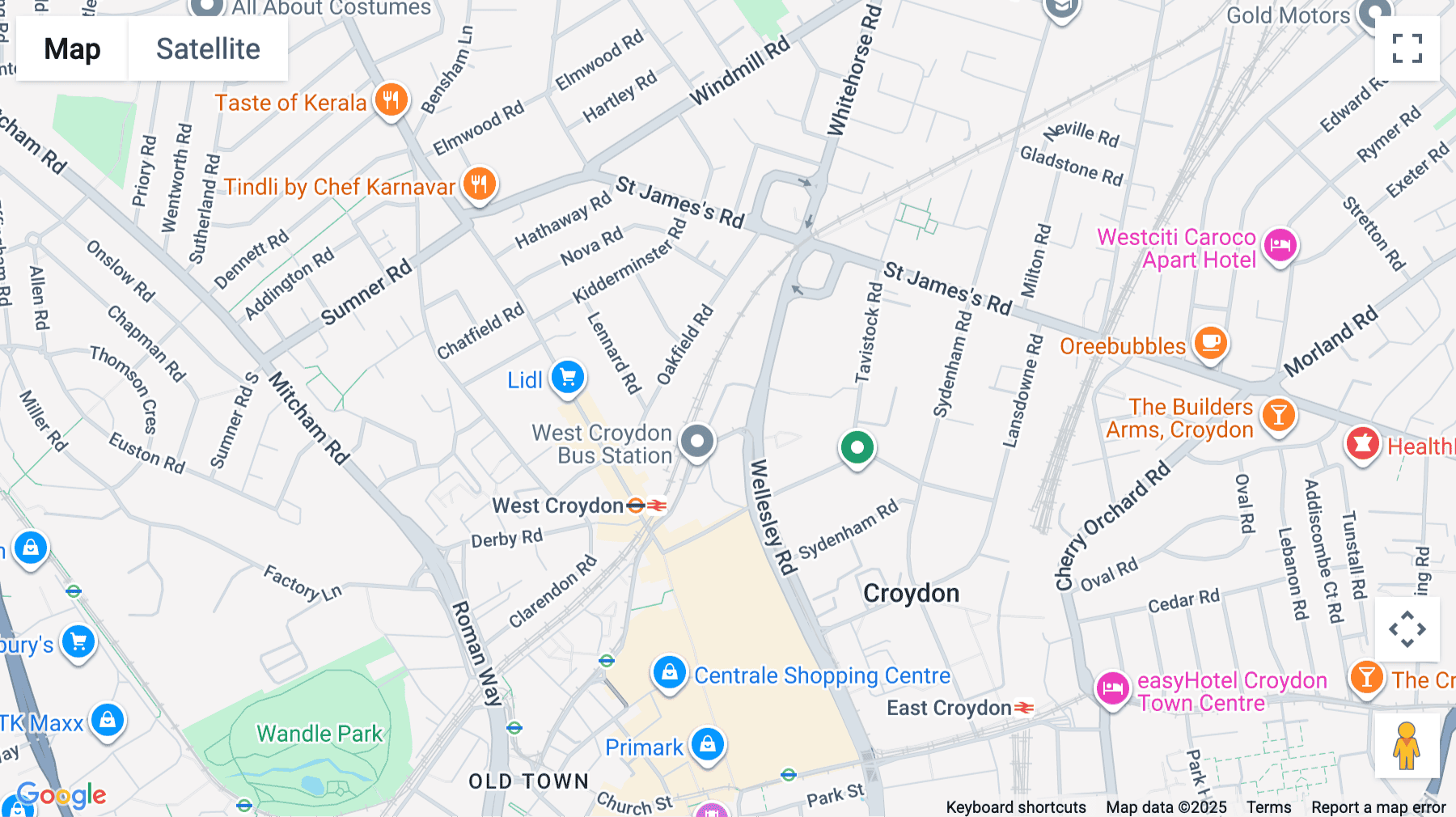 Click for interative map of Interchange House, 2nd Floor, 81-85 Station Road, Croydon