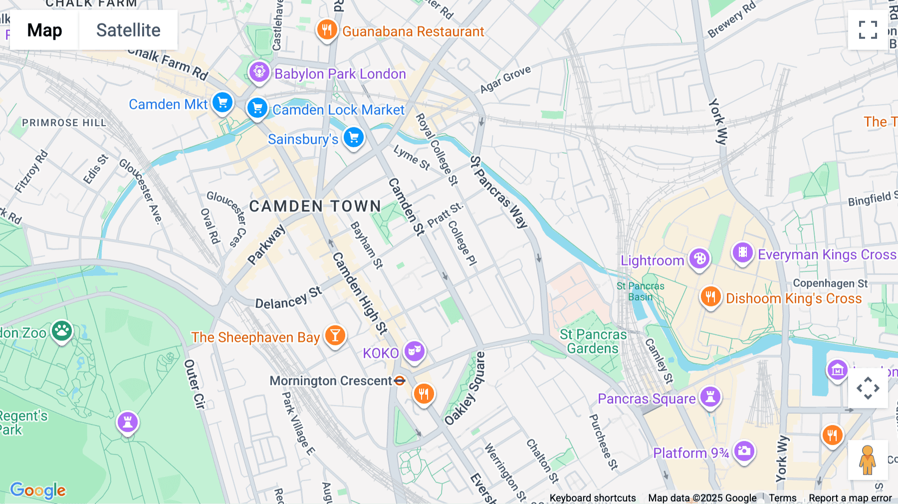 Click for interative map of Centro Buildings, 20-23 Mandela Street, London, London