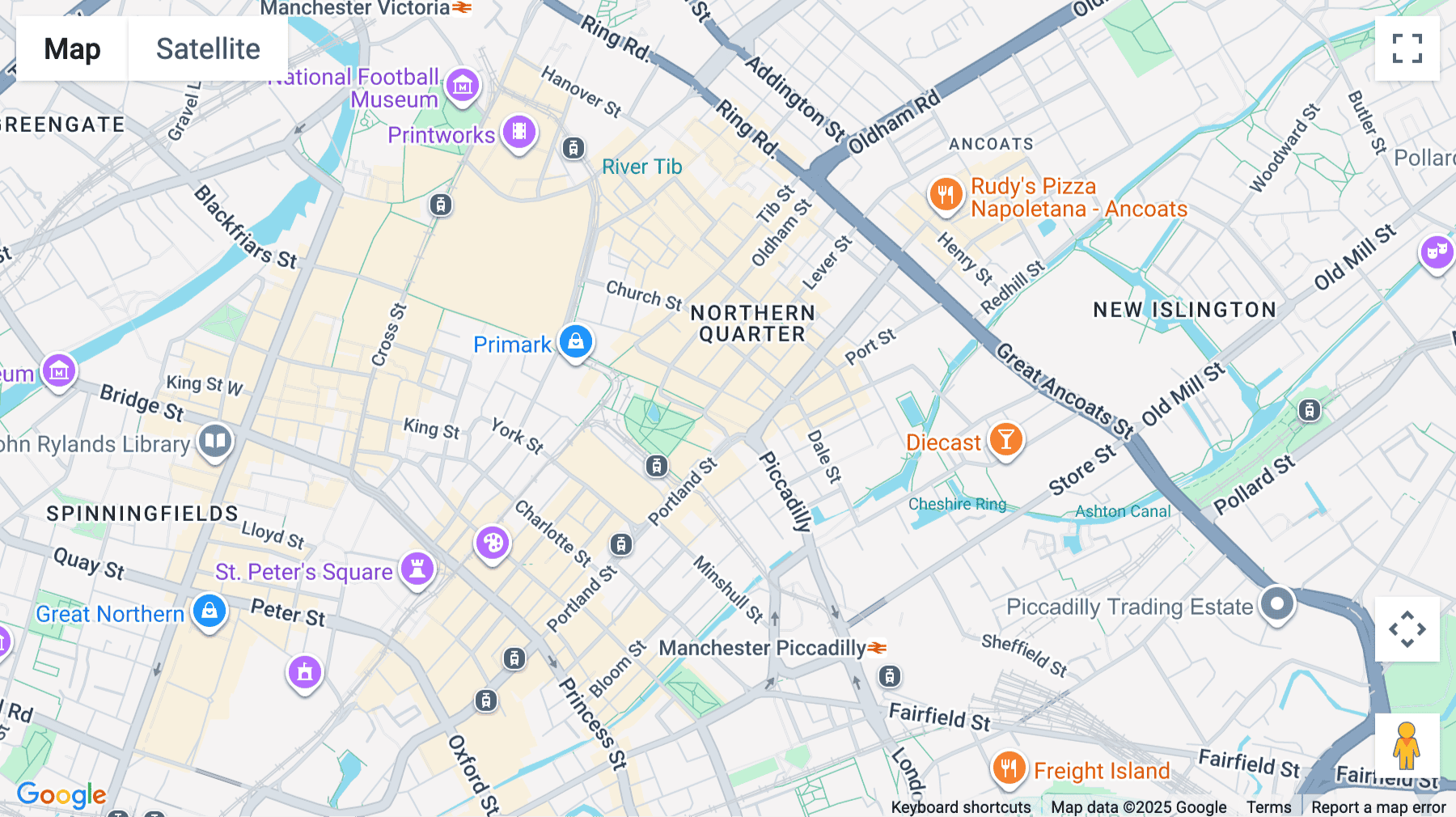 Click for interative map of 49 Piccadilly House, 49 Piccadilly, Manchester