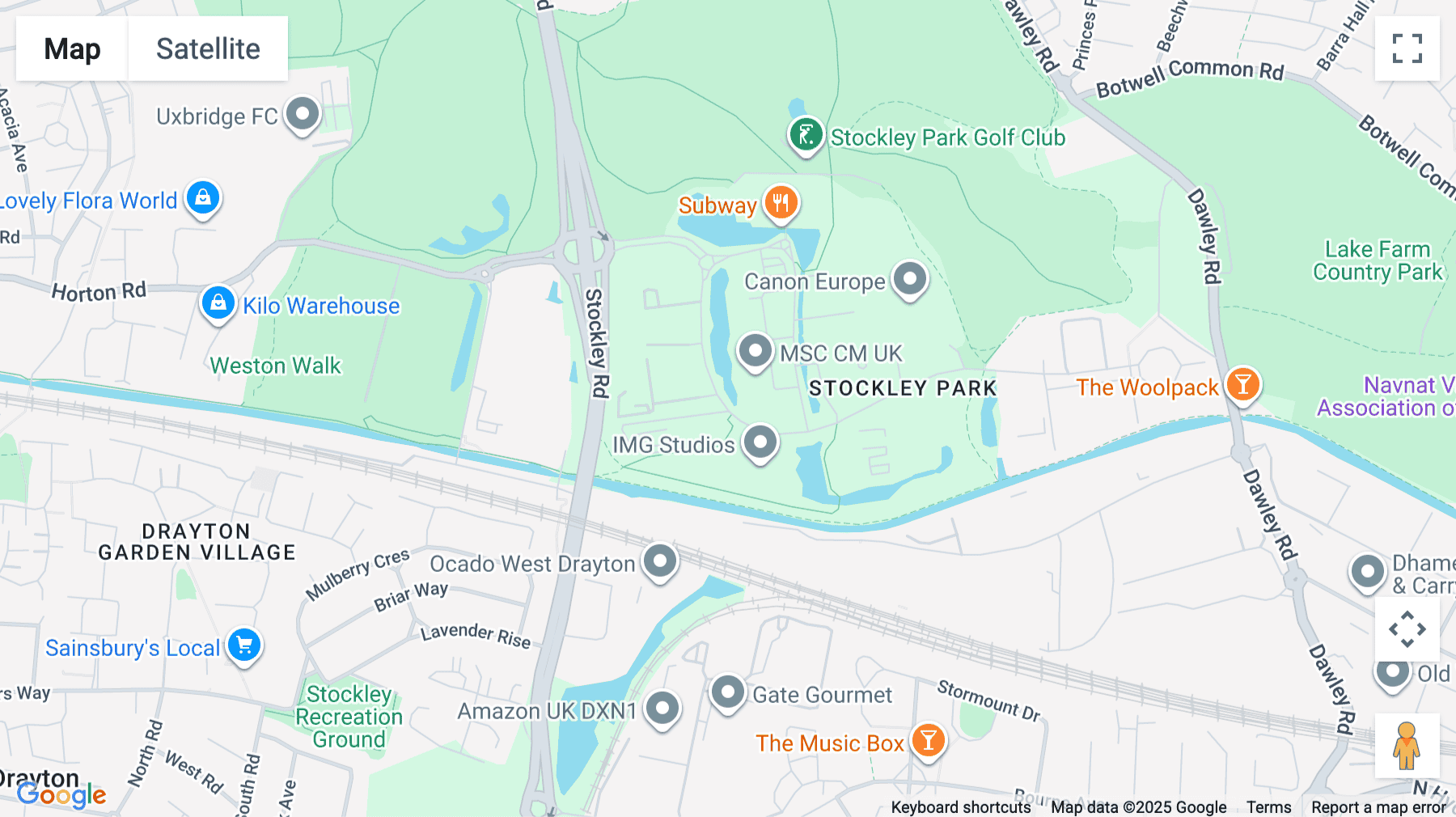 Click for interative map of 4 Longwalk, Stockley Park, Hayes, Hayes