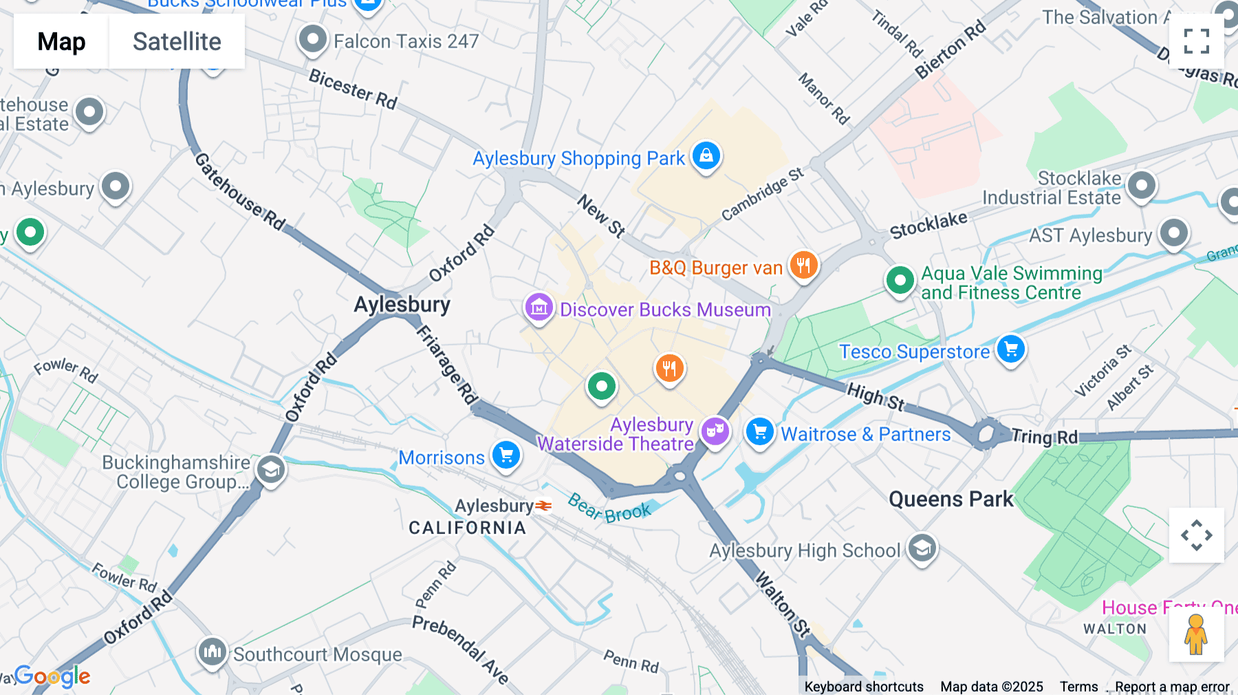 Click for interative map of Market House, Market Square, Aylesbury, HP20 1TN, Aylesbury