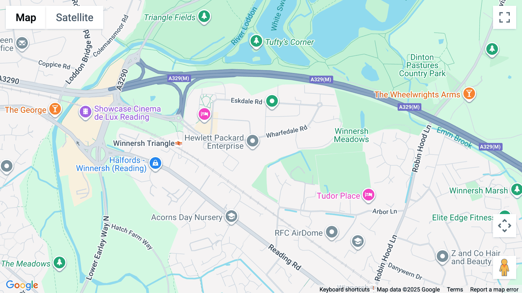 Click for interative map of Building 220, Wharfedale Road, Wokingham, Winnersh