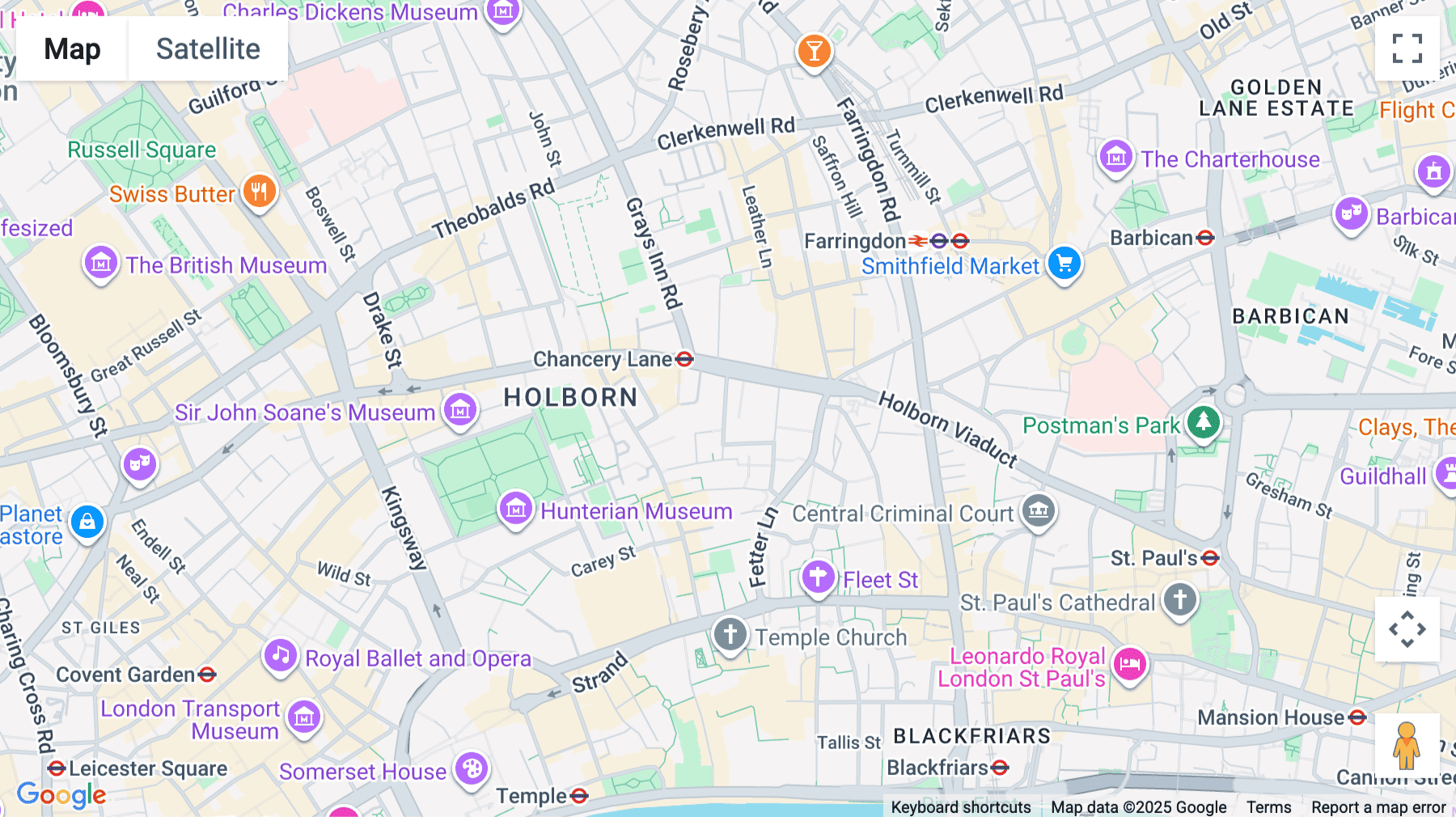 Click for interative map of 27 Furnival Street, London, EC4A 1JQ, London