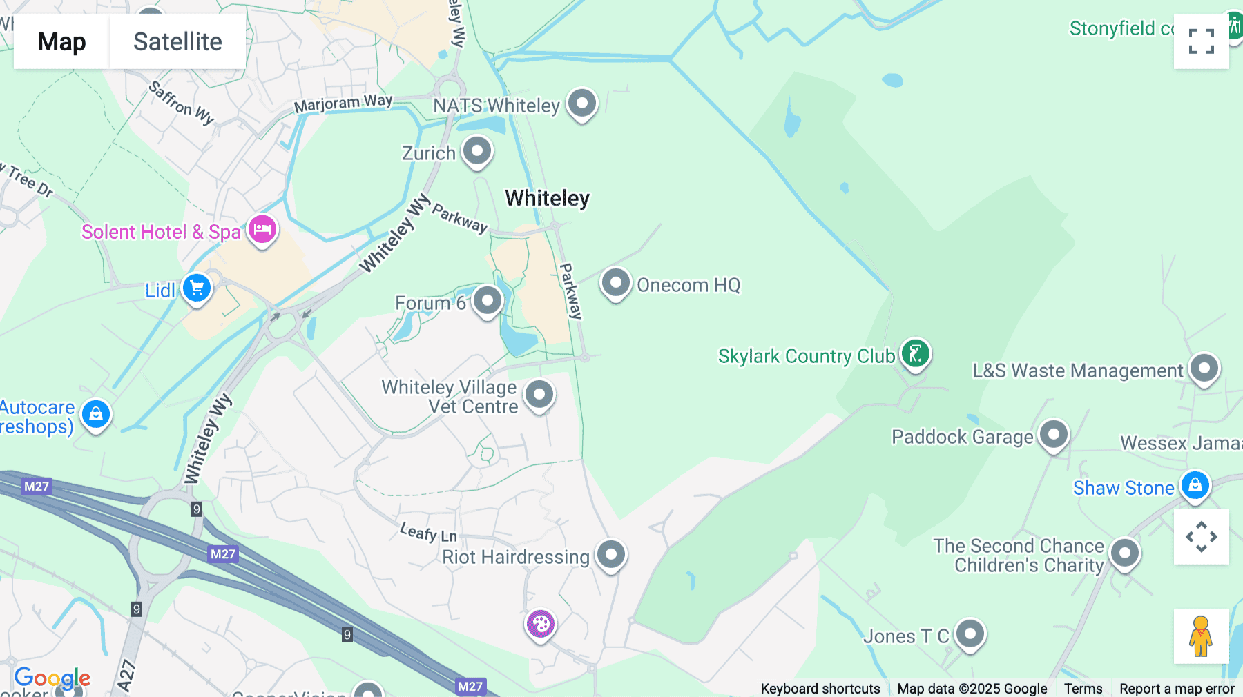 Click for interative map of 4500 Parkway, Solent Business Park, Whiteley, Fareham, P015 7AZ, Whiteley