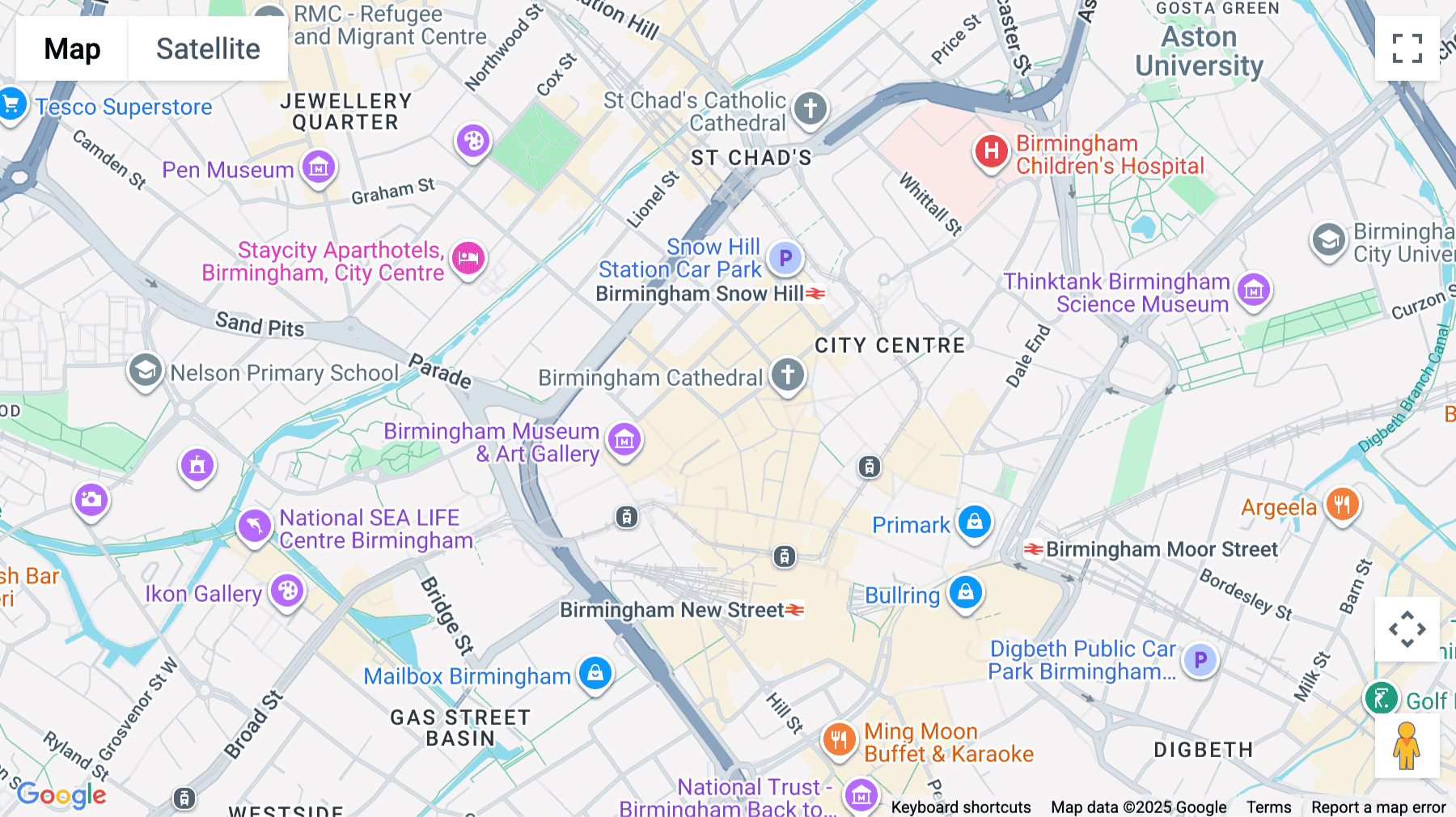 Click for interative map of 55 Colmore Row, Birmingham, B3 2AA, Birmingham