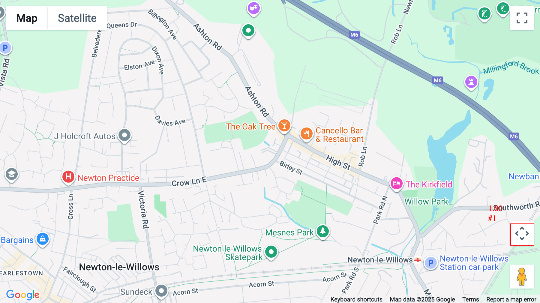 Click for interative map of Centrix House, Crow Lane East, Newton-Le-Willows, Newton-le-Willows