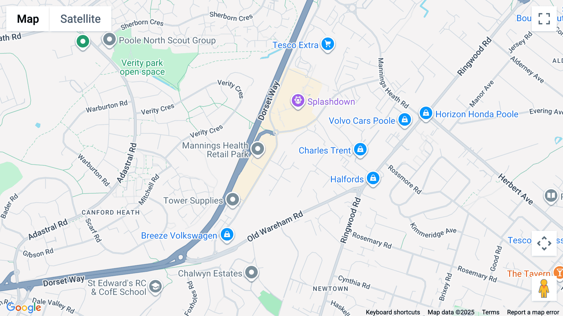 Click for interative map of Titan Storage Solutions, Horizon Business Park, Innovation Close, Poole, Poole