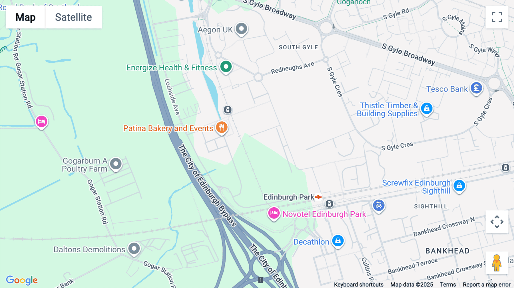 Click for interative map of Lochside Way, Edinburgh Park, Edinburgh